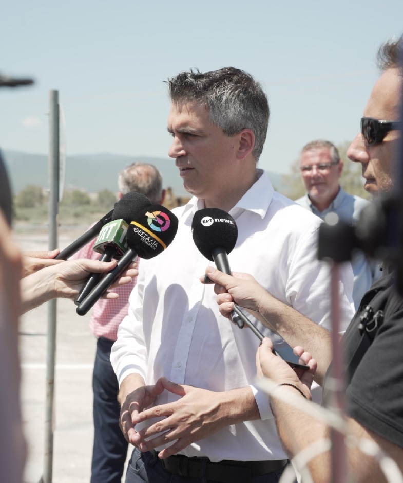 Εγκαίνια της νέας γέφυρας του Αλμυρού και αυτοψίες έργων σε Φάρσαλα και Δομοκό