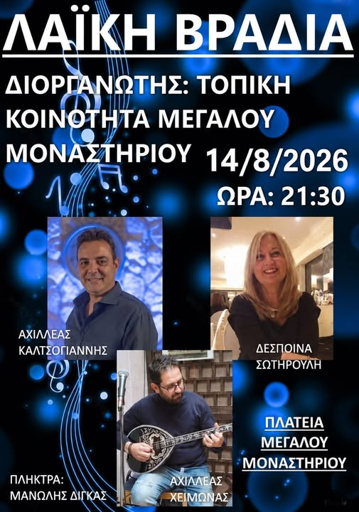 Εορτάζεται η Κοίμηση της Θεοτόκου σε εκκλησίες του Δ. Κιλελέρ – Παράλληλες πολιτιστικές εκδηλώσεις