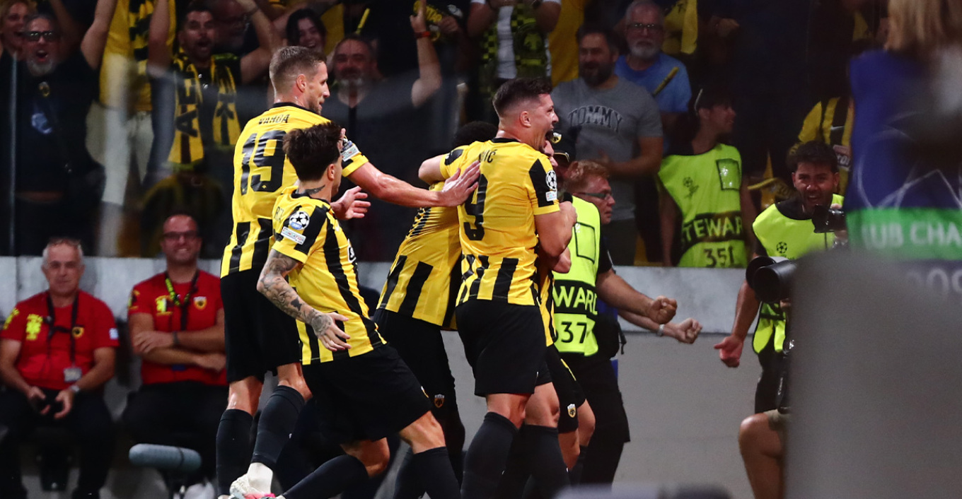 Πρεμιέρα με το δεξί για την ΑΕΚ στη League Phase του Champions League, 1-0 τη ΛΑΣΚ με μαγική εκτέλεση φάουλ του Μαρίν