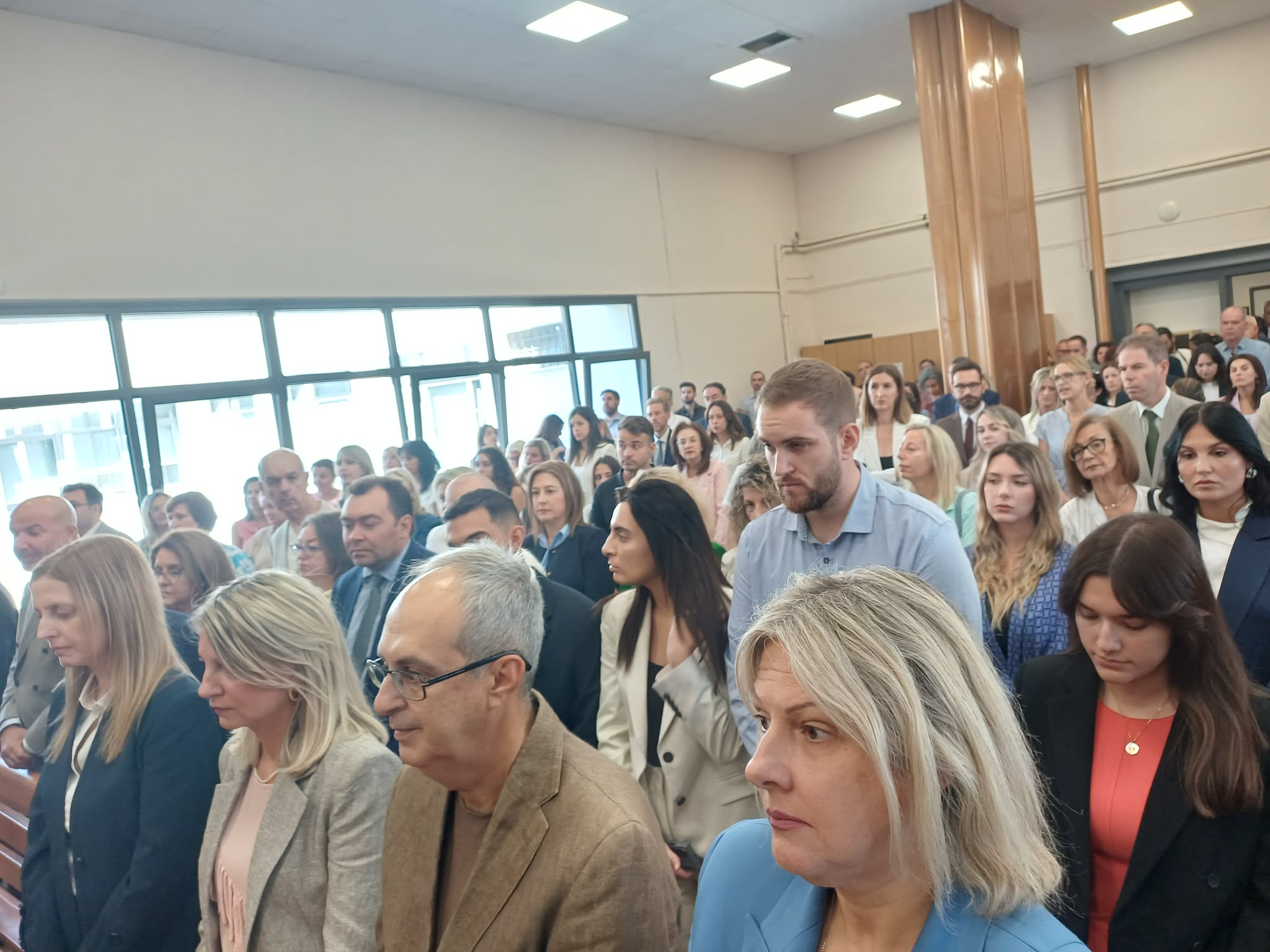 Επίσημη έναρξη του νέου δικαστικού έτους στη Λάρισα με αγιασμό (ΦΩΤΟ+video)