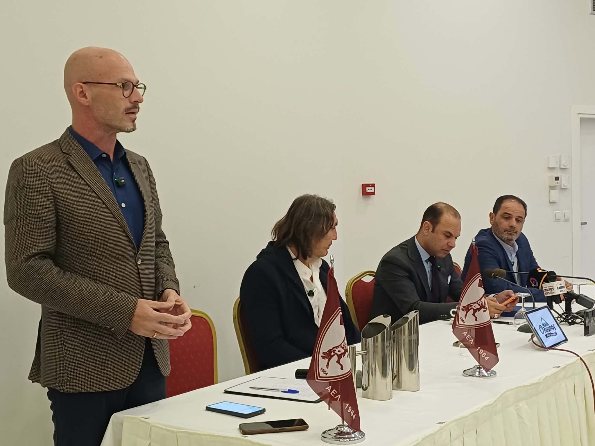 Ζήσης Στυλιανός: Τριετές πλάνο με έμφαση σεΘεσσαλούς ποδοσφαιριστές και υγεία στα οικονομικά