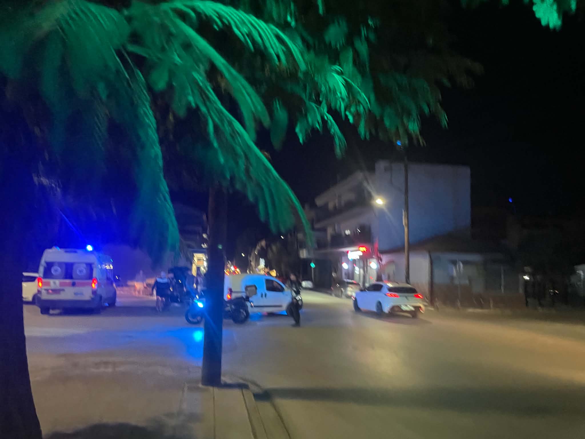 Τροχαίο με τραυματισμό διανομέα στη Λάρισα το βράδυ της Παρασκευής (ΦΩΤΟ)