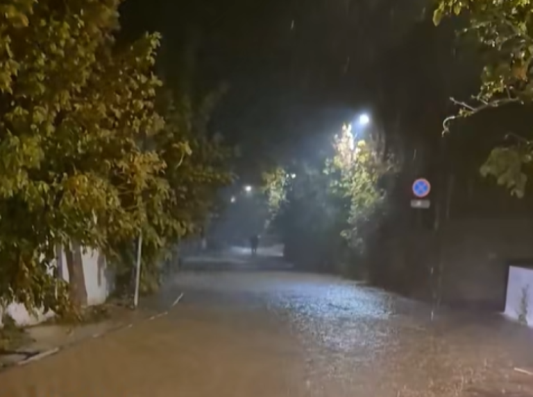 Σκιάθος: Πλημμυρικά φαινόμενα και πτώσεις δέντρων τη νύχτα – Κλειστά σχολεία και χωρίς λεωφορεία