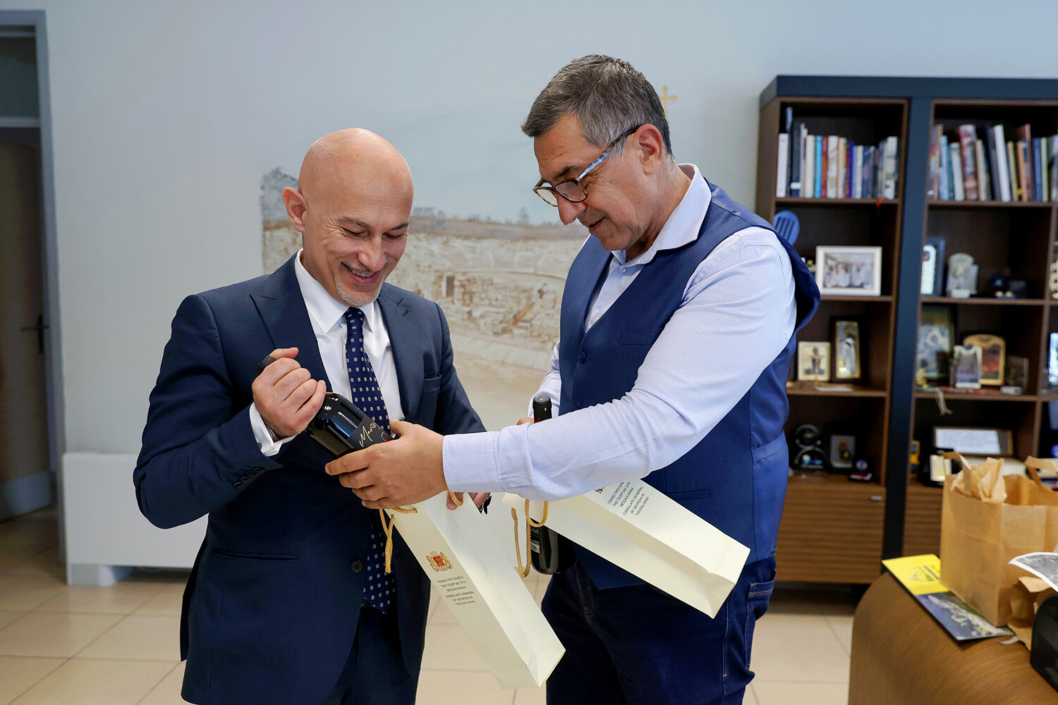 Στον Περιφερειάρχη Θεσσαλίας Δημήτρη Κουρέτα ο Γενικός Πρόξενος της Γεωργίας στην Ελλάδα (FVTO)
