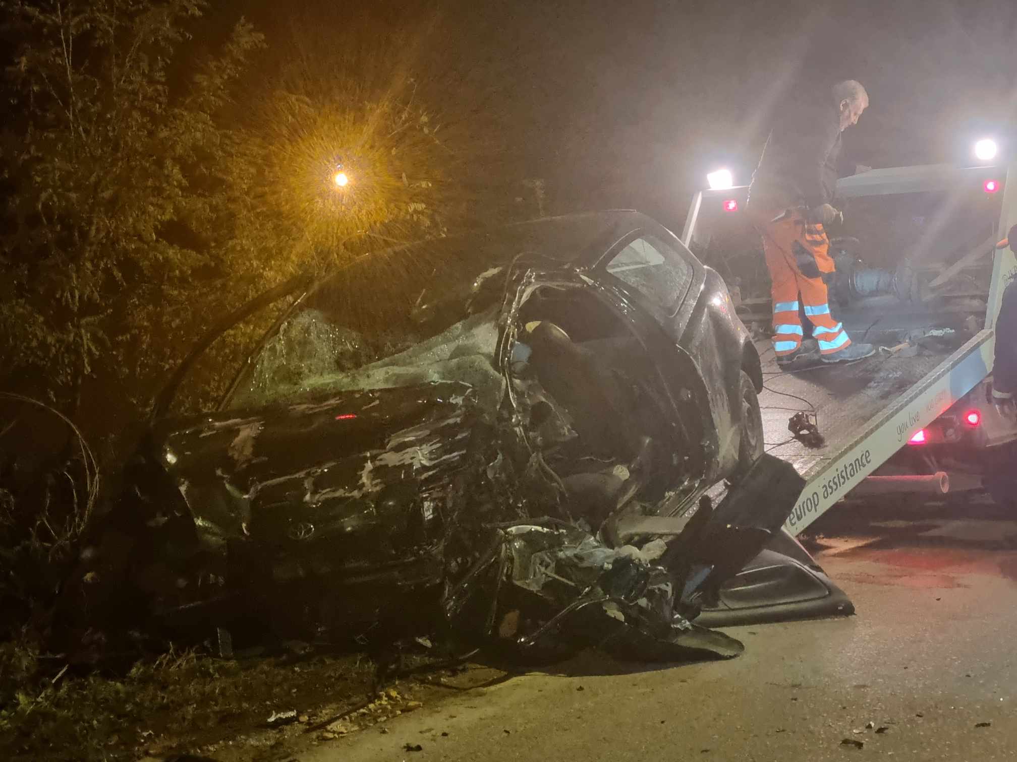 Θλίψη για το θάνατο του 24χρονου Λαρισαίου σε τροχαίο στο δρόμο προς Συκκούριο (ΦΩΤΟ)