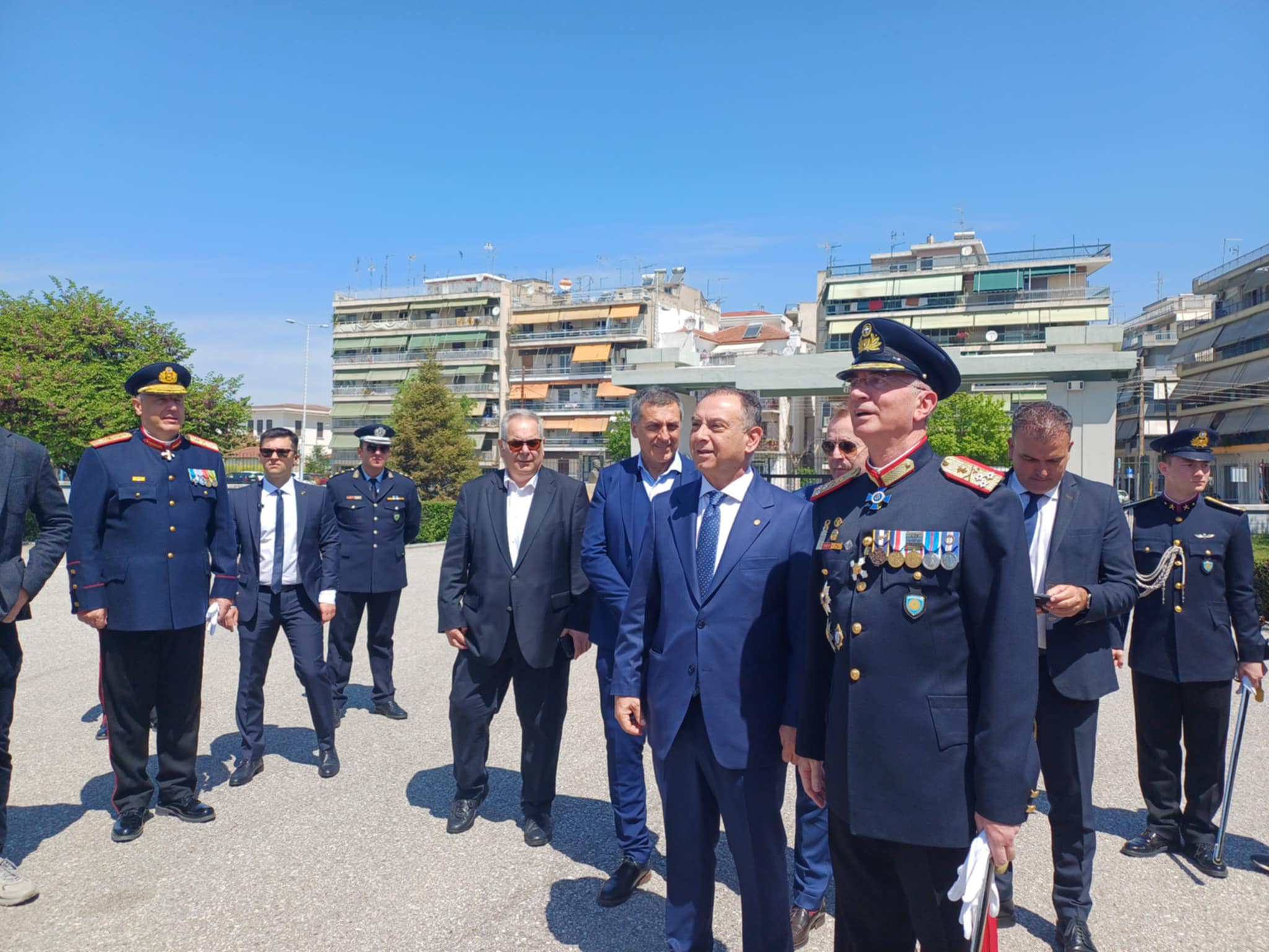 Με επισμότητα ο εορτασμός του Αγίου Γεωργίου προστάτη  του Στρατού Ξηράς, στην 1η Στρατιά ΦΩΤΟ)