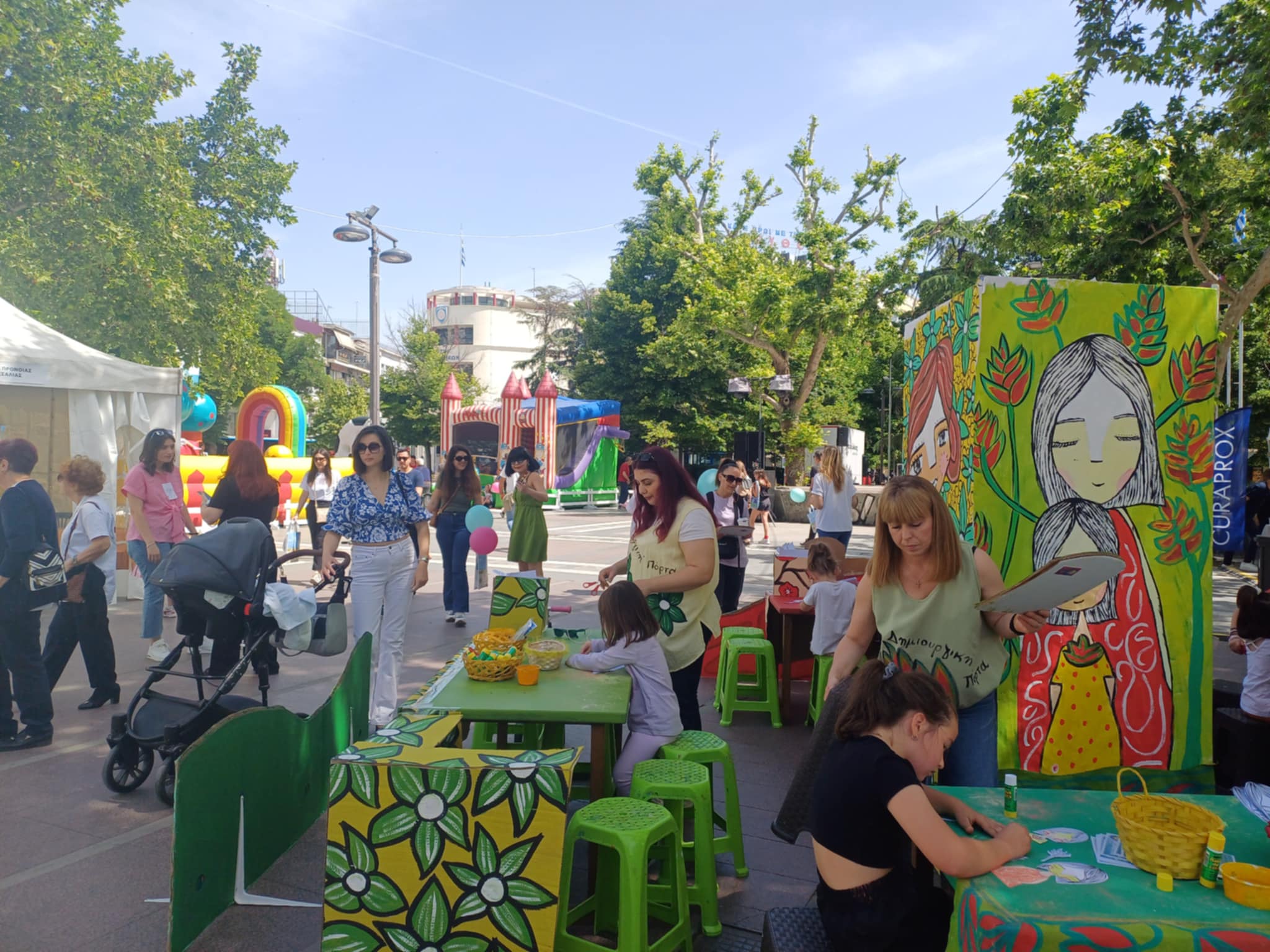 Πλήθος κόσμου και σήεμρα στο φεστιβάλ υγείας, πρόληψης και αλληλεγγύης «Όλοι μαζί μια αγκαλιά» για τη Λάρισα  (ΦΩΤΟ)