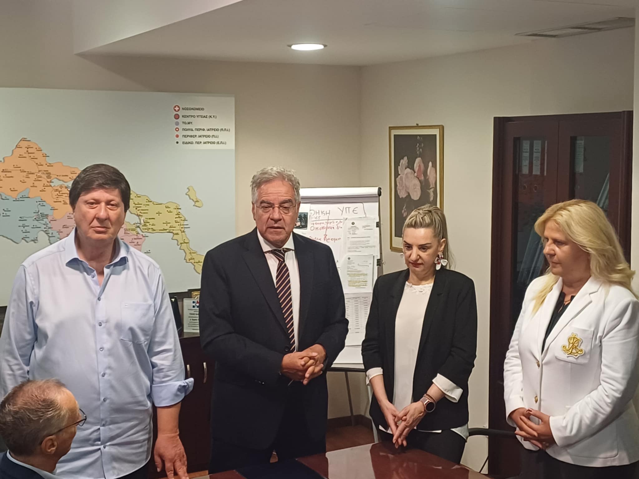 Η ορκωμοσία των πέντε νέων διοικητών νοσοκομείων της Θεσσαλίας -Μαίρη Κουτσιούμπα στο πανεπιστημιακό(ΦΩΤΟ)