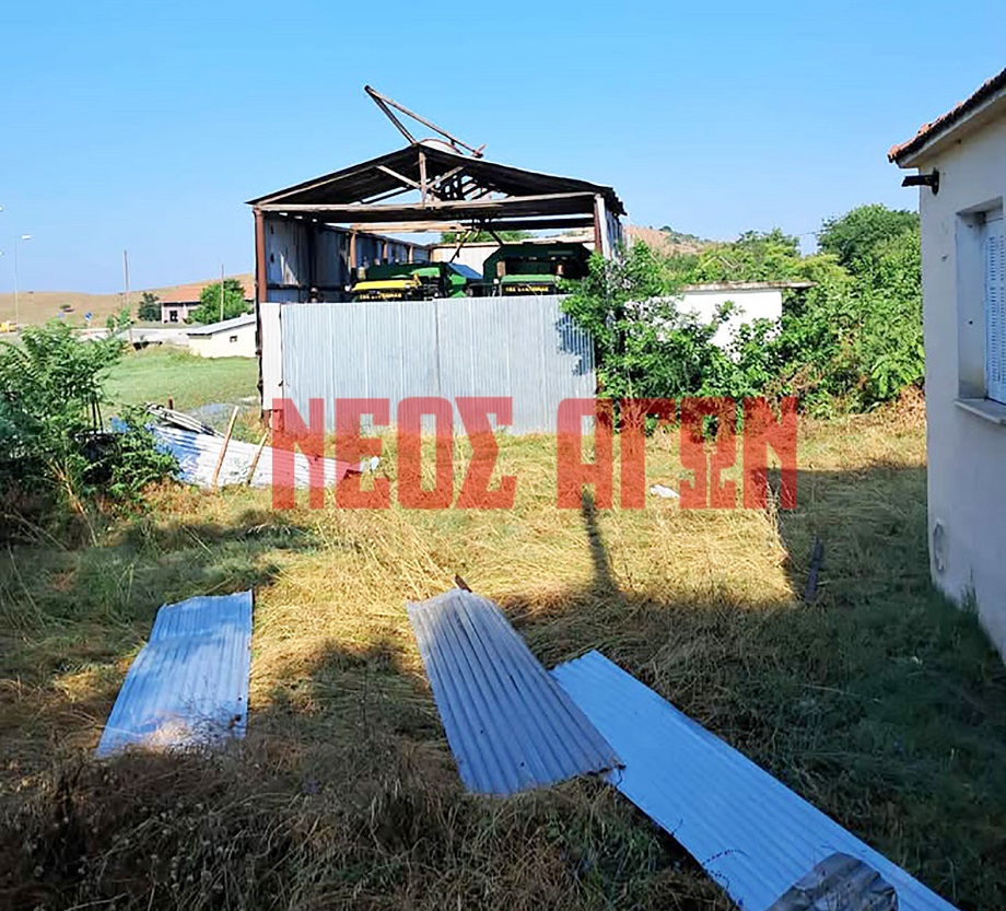 Τεράστιες ζημιές σε αγροκτηνοτροφικές εγκαταστάσεις στο Ν. Καρδίτσας από τους θυελλώδεις ανέμους (φωτο - βίντεο)