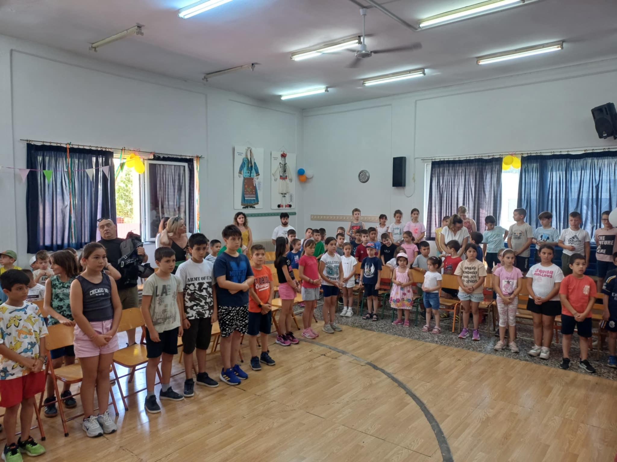 «Πρεμιέρα» για την Κατασκήνωση στην πόλη σήμερα -αγιασμός  στο 19ο Δημοτικό Σχολείο, στη συνοικία της Χαραυγής (ΦΩΤΟ+video)
