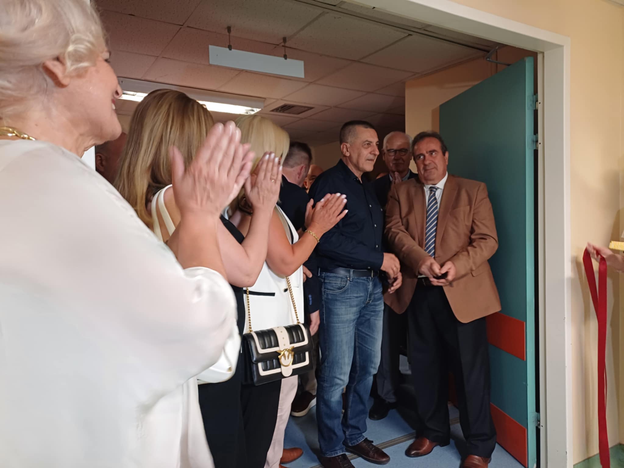 Τα εγκαίνια  του νέου ενδοσκοπικού τμήματος της Πανεπιστημιακής της Γαστρεντερολογικής Κλινικής στο ΓΝΛ (ΦΩΤΟ+video)