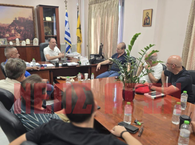 Κρίσιμη σύσκεψη σε δραματικούς τόνους για την άρδευση στο Δημαρχείο Παλαμά (ΦΩΤΟ)