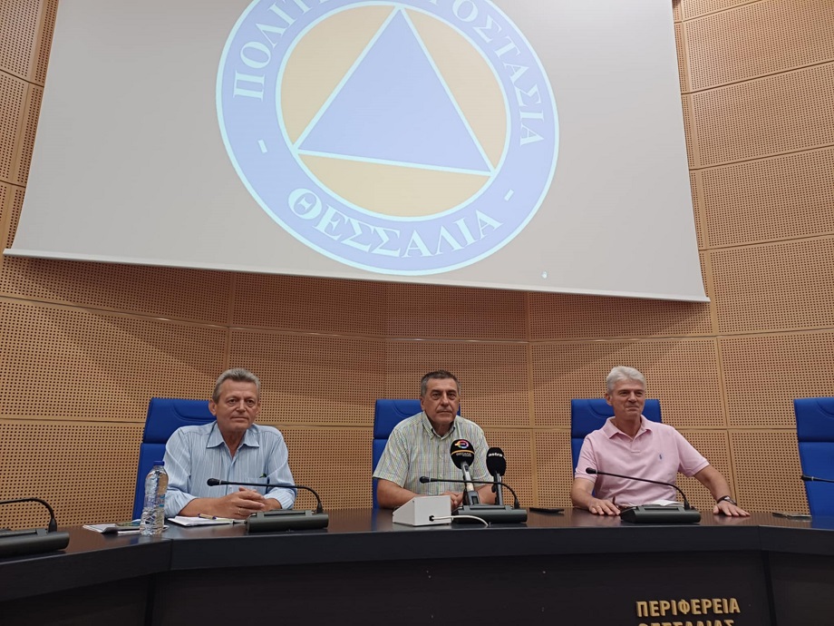 Ο περιφερειάρχης παρουσίασε το νεό Συντονιστή Πολιτικής Προστασίας Δημήτριο Μπίκο (ΦΩΤΟ)