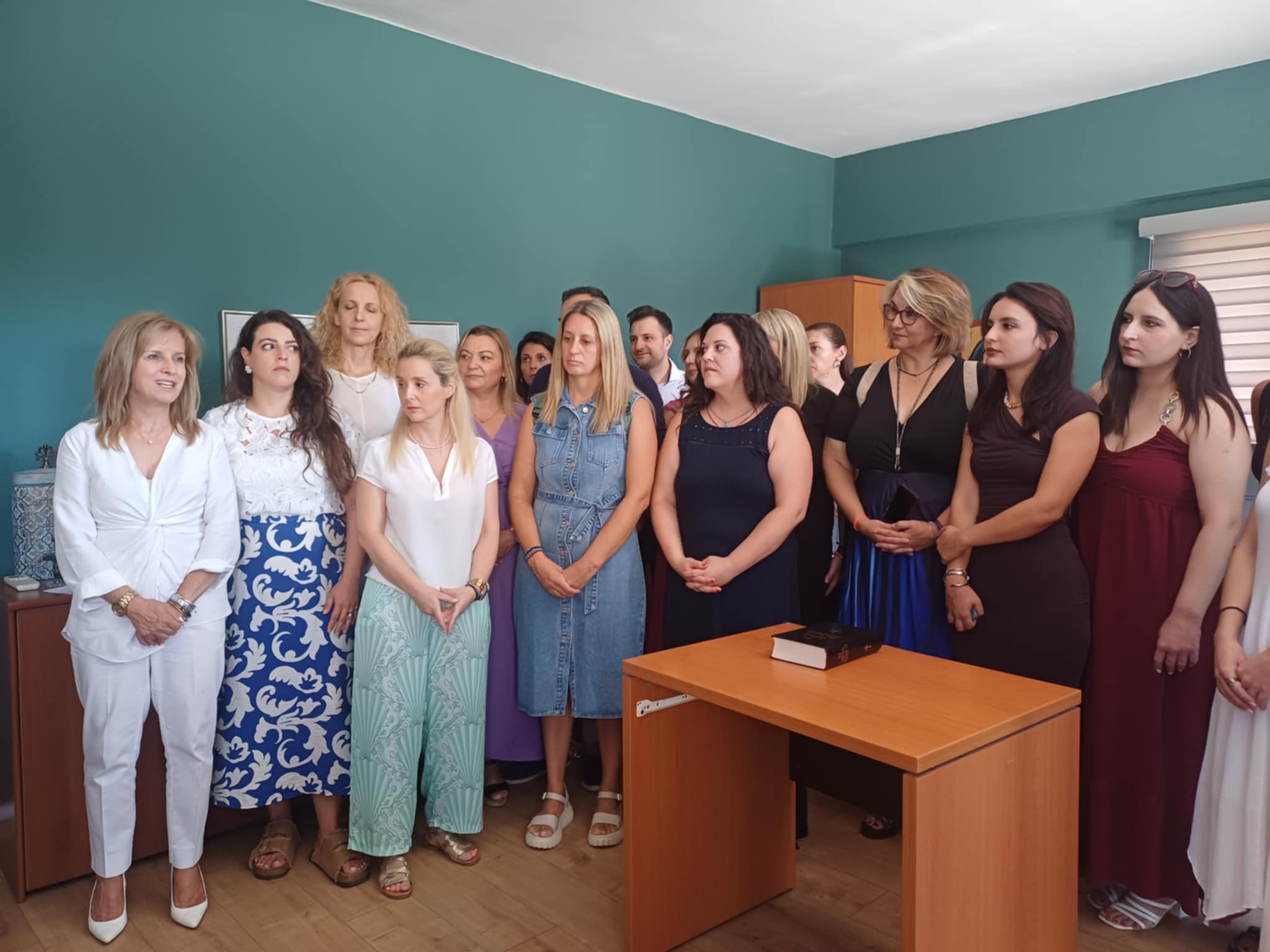 Ορκωμοσία 47 ψυχολογων και κοινωνικών λειτουργών στην περιφερειακή διεύθυνση εκπαίδευσης Θεσσαλίας (ΦΩΤΟ+video)