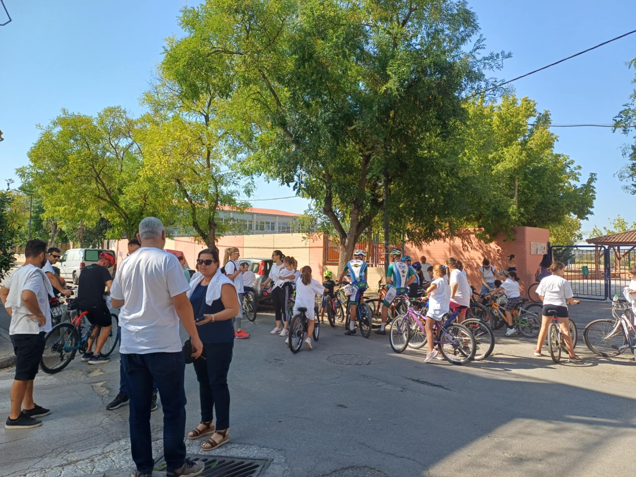 Με ποδηλατοδρομία στη συνοικία Πυροβολικών ολοκληρώθηκαν οι εκδηλώσεις  «Ελευθέρια» 2025 (ΦΩΤΟ+video)