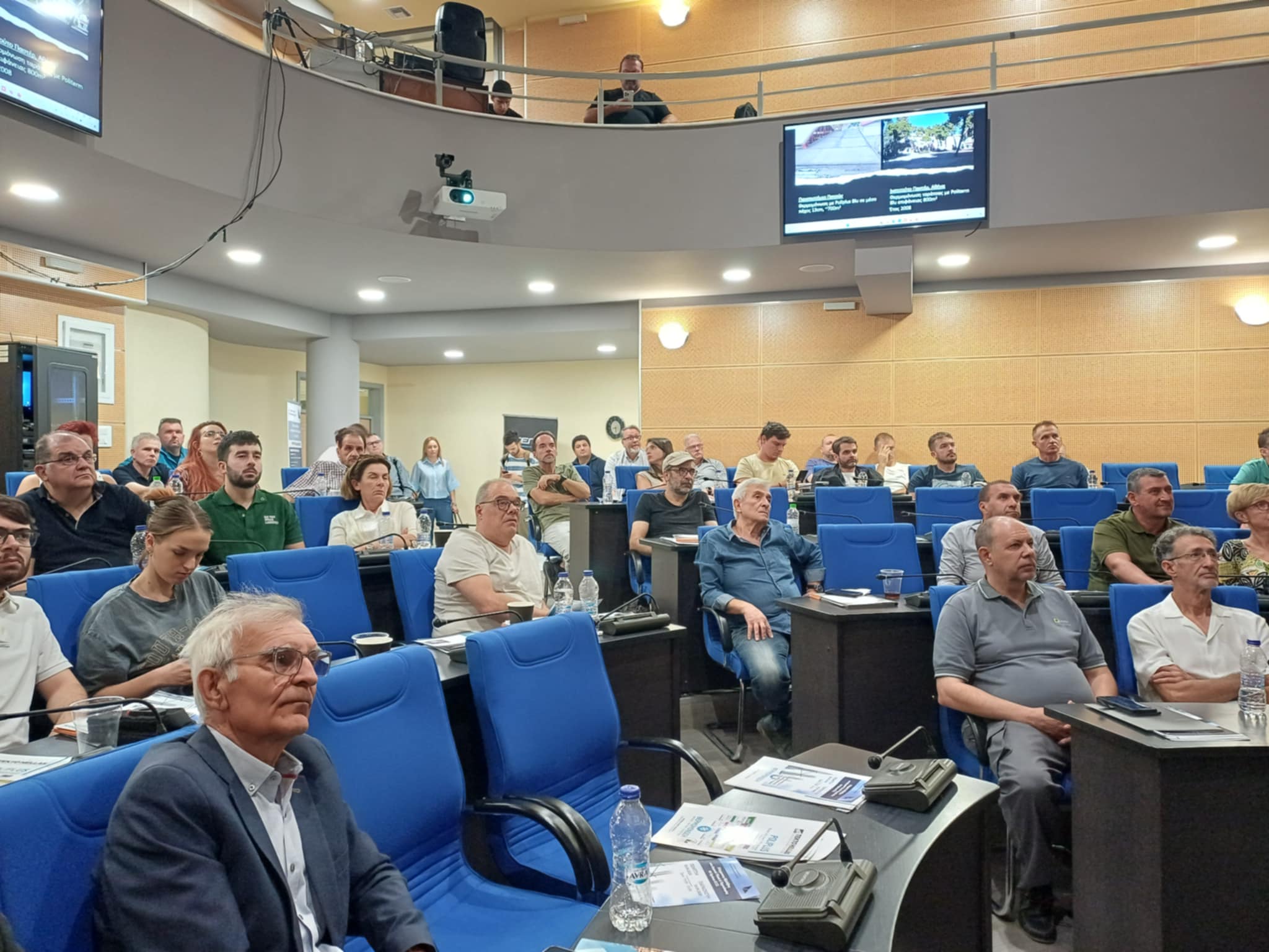 Ξεκίνησε η διήμερη  εκδήλωση των Αρχιτεκτόνων Λάρισας για τις εξελίξεις στον τομέα των κατασκευών και των δομικών υλικών