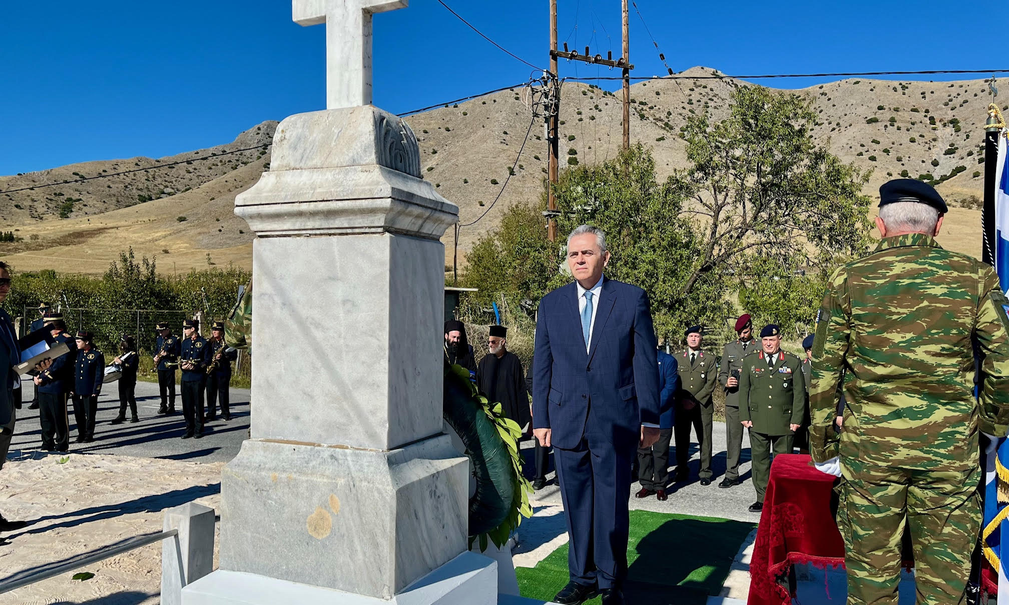 Χρακόπουλος από τον Τύρναβο:  Εθνική ενότητα και σταθερότητα προϋποθέσεις για ισχυρή άμυνα της χώρας
