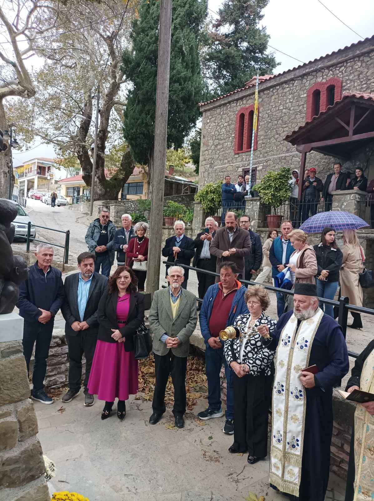 Αποκαλυπτήρια της Προτομής της Πολύτεκνης Ελληνίδας Μάνας στη Ρεντίνα