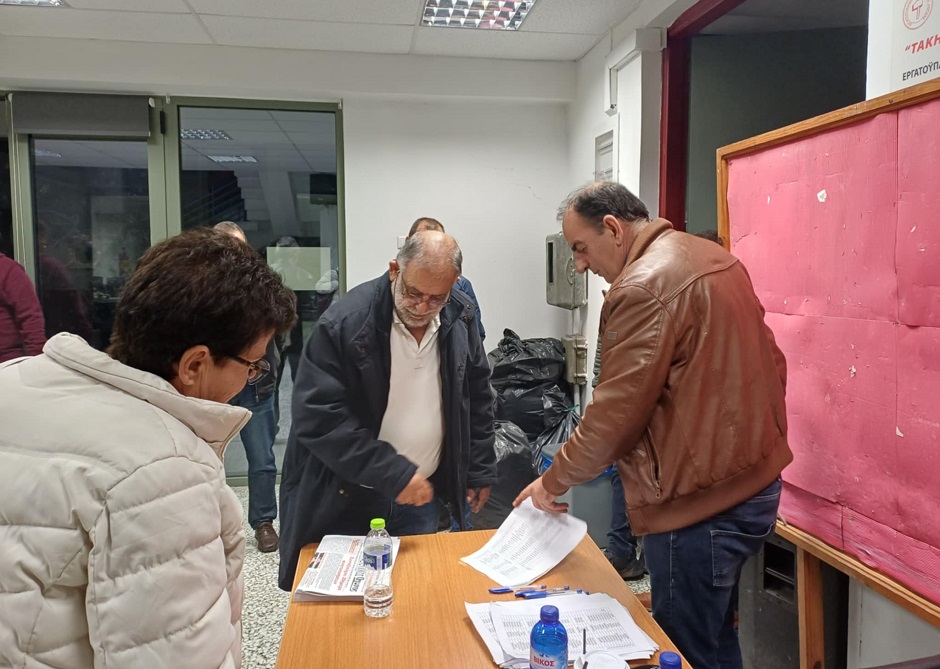 Εκλογές στην Ενωτική Ομοσπονδία Αγροτικών Συλλόγων Λάρισας ενόψει κινητοποιήσεων (ΦΩΤΟ)