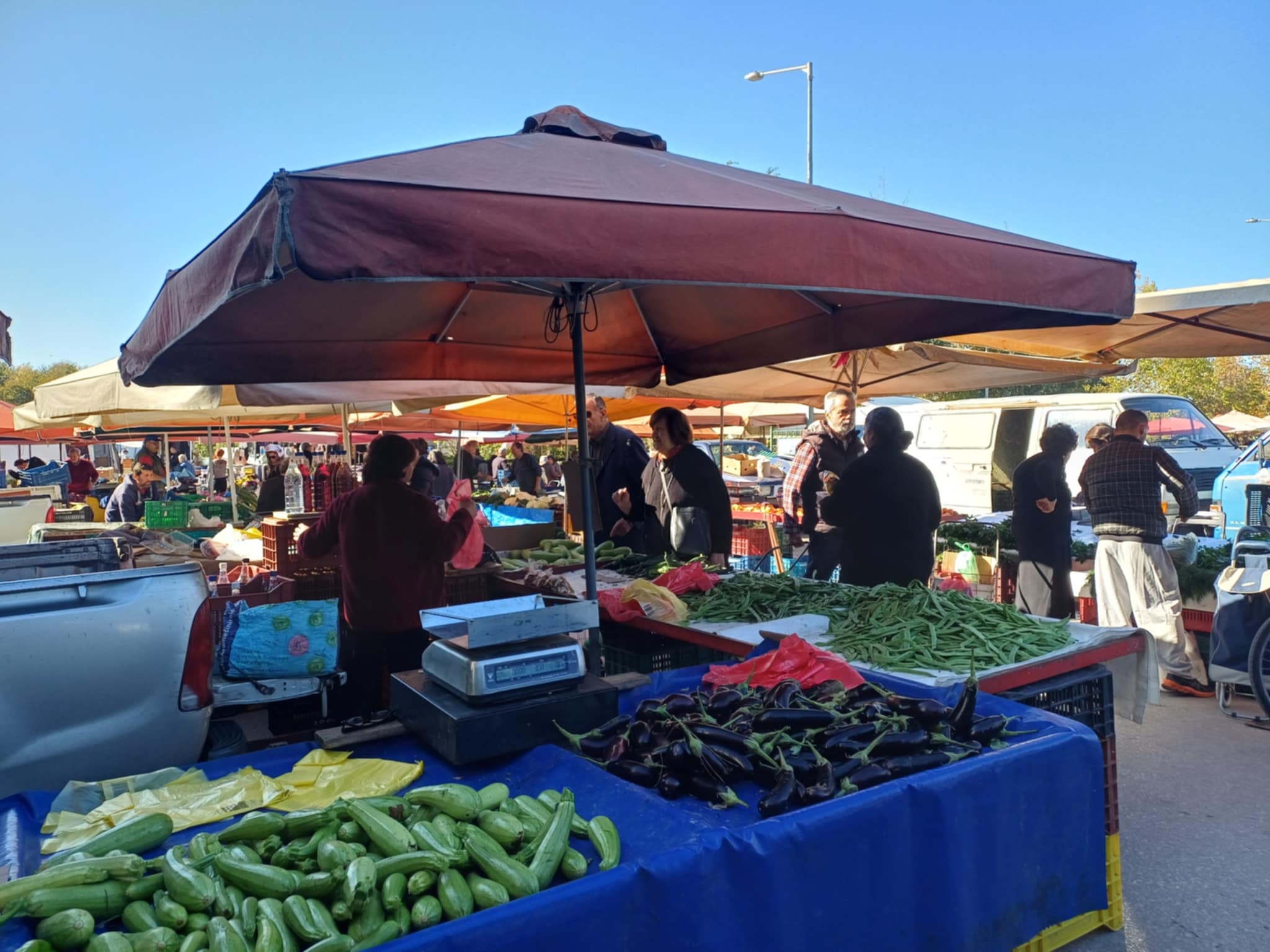 Το Ταξίδι της Τροφής: Λαρισαίοι μαθητές στη λαϊκή αγορά της Τετάρτης για καλό σκοπό (ΦΩΤΟ)