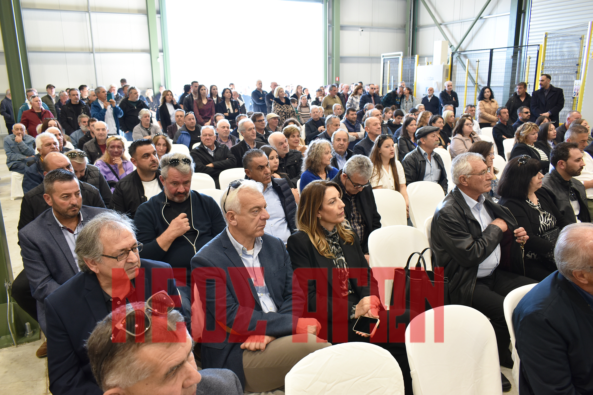 Λαμπερά τα εγκαίνια του νέου εργοστασίου ζωοτροφών του Αγρ. Συνεταιρισμού Αγελαδοτρόφων και Προβατοτρόφων