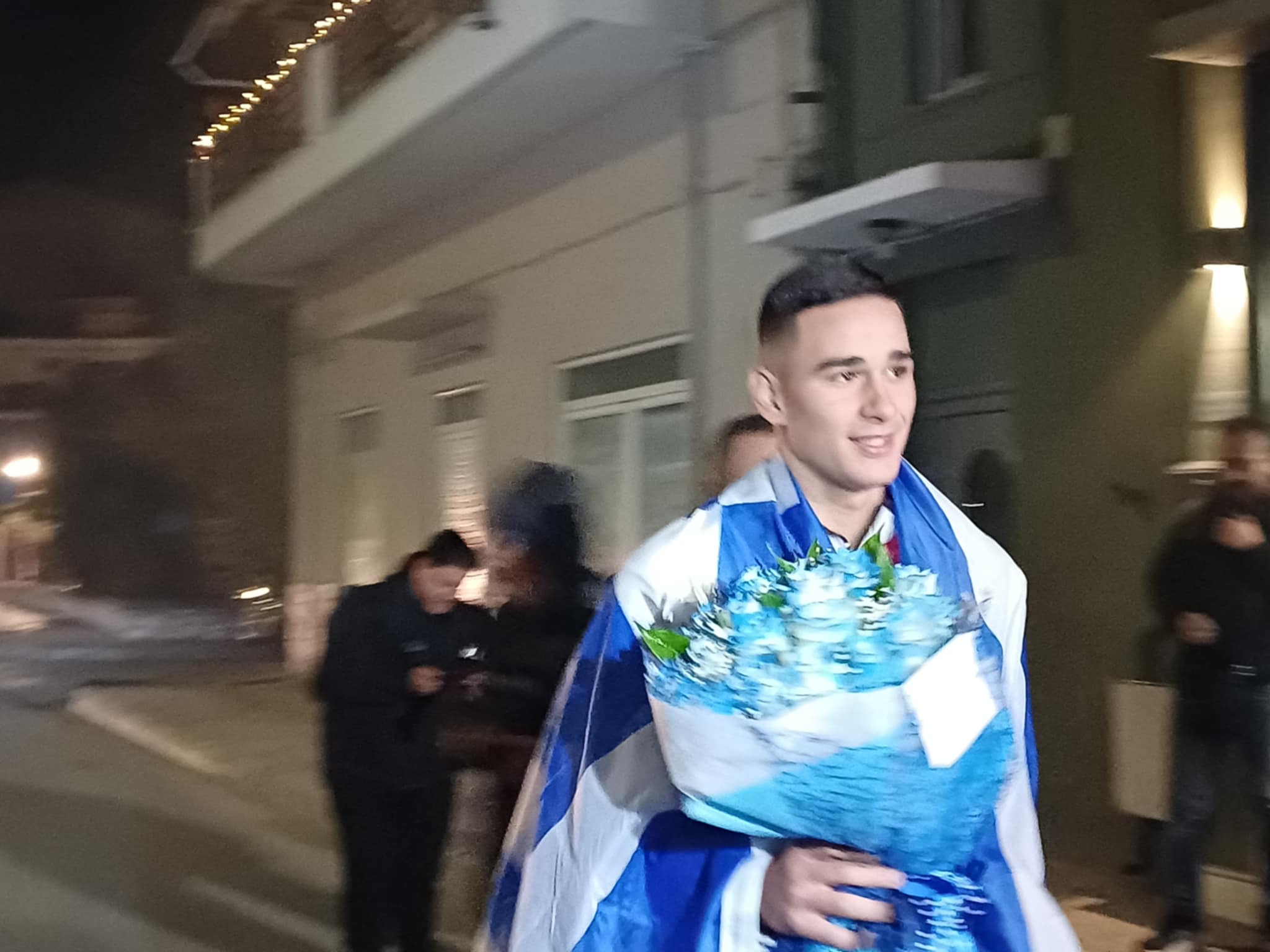 Θερμή υποδοχή στον Ευρωπαϊκό πρωταθλητή του Ταεκβοντό Γιώργο Ζμήτα απόψε στη Λάρισα (ΦΩΤΟ+video)