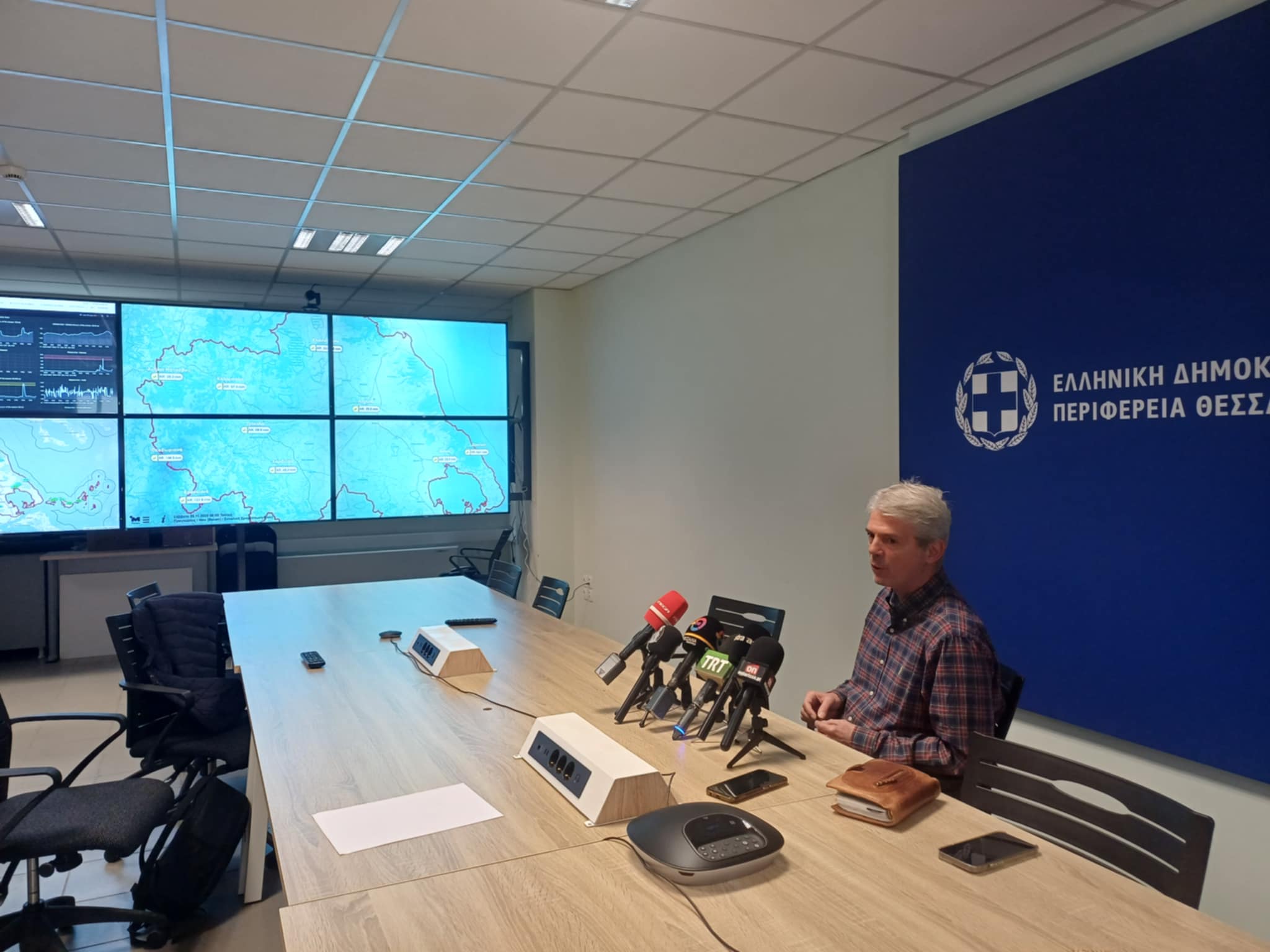 Δημ. Μπίκος: Ομαλά μέχρι στιγμής και χωρίς προβλήματα για τη Θεσσαλία εξελίσσεται η κακοκαιρία Adel (ΦΩΤΟ)