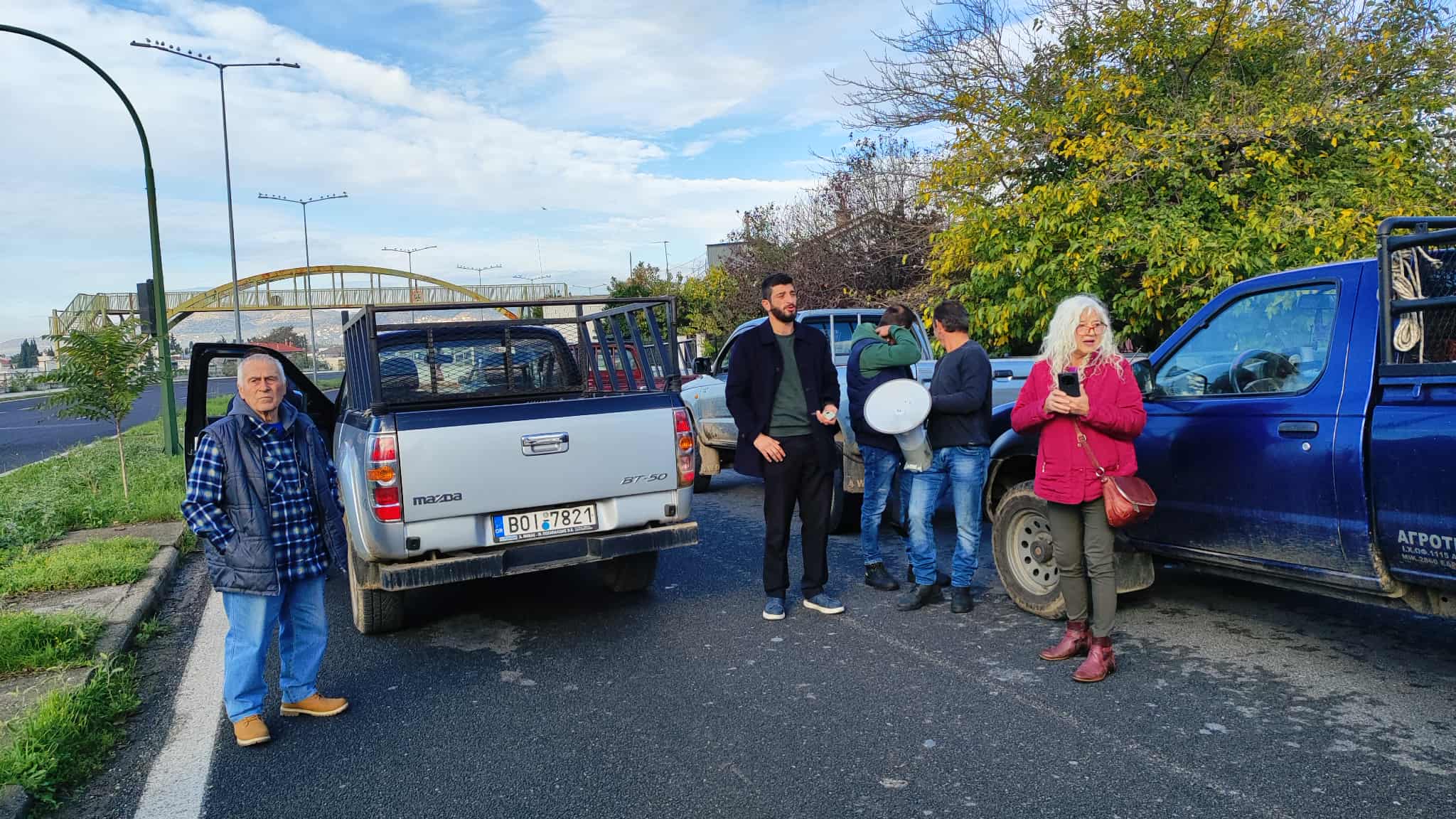 Κομβόι από Βόλο στη Νίκαια – από τον περιφερειακό και το Πεδίο του Άρωες προς Ριζόμυλο (ΦΩΤΟ)