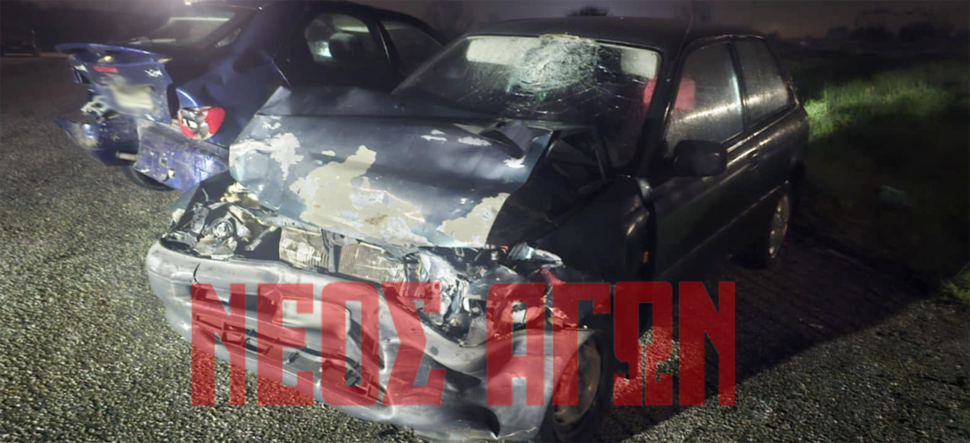 Σύγκρουση δύο ΙΧ με τραυματισμό στο δρόμο Καρδίτσα - Δέλτα (ΦΩΤΟ - ΒΙΝΤΕΟ)