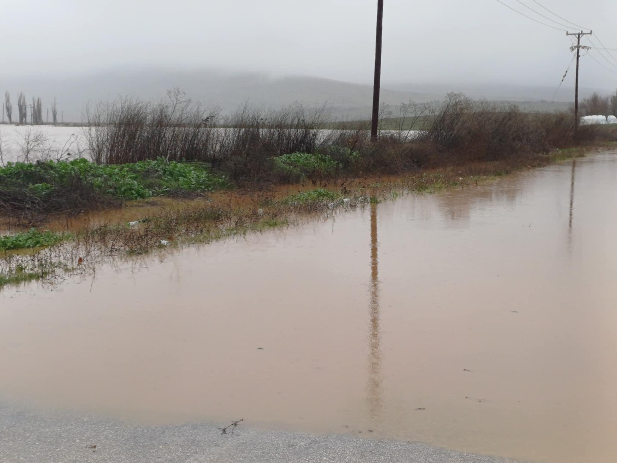 Προβλήματα στο Ν. Καρδίτσας από την κακοκαιρία Byron, σε επιφυλακή οι τοπικές αρχές