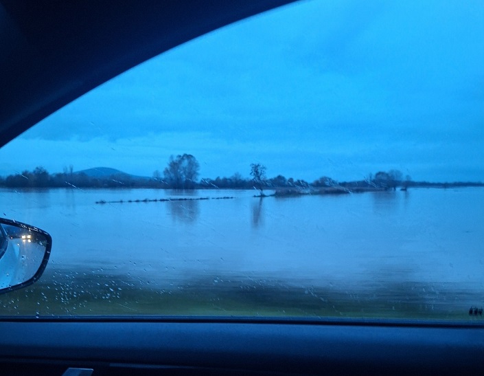 Ζημιές σε χιλιάδες στρέμματα σιτηρών σε Λάρισα, Καρδίτσα, Τρίκαλα από τα πλημμυρκά νερά Πηνειοθ, Ενπέα