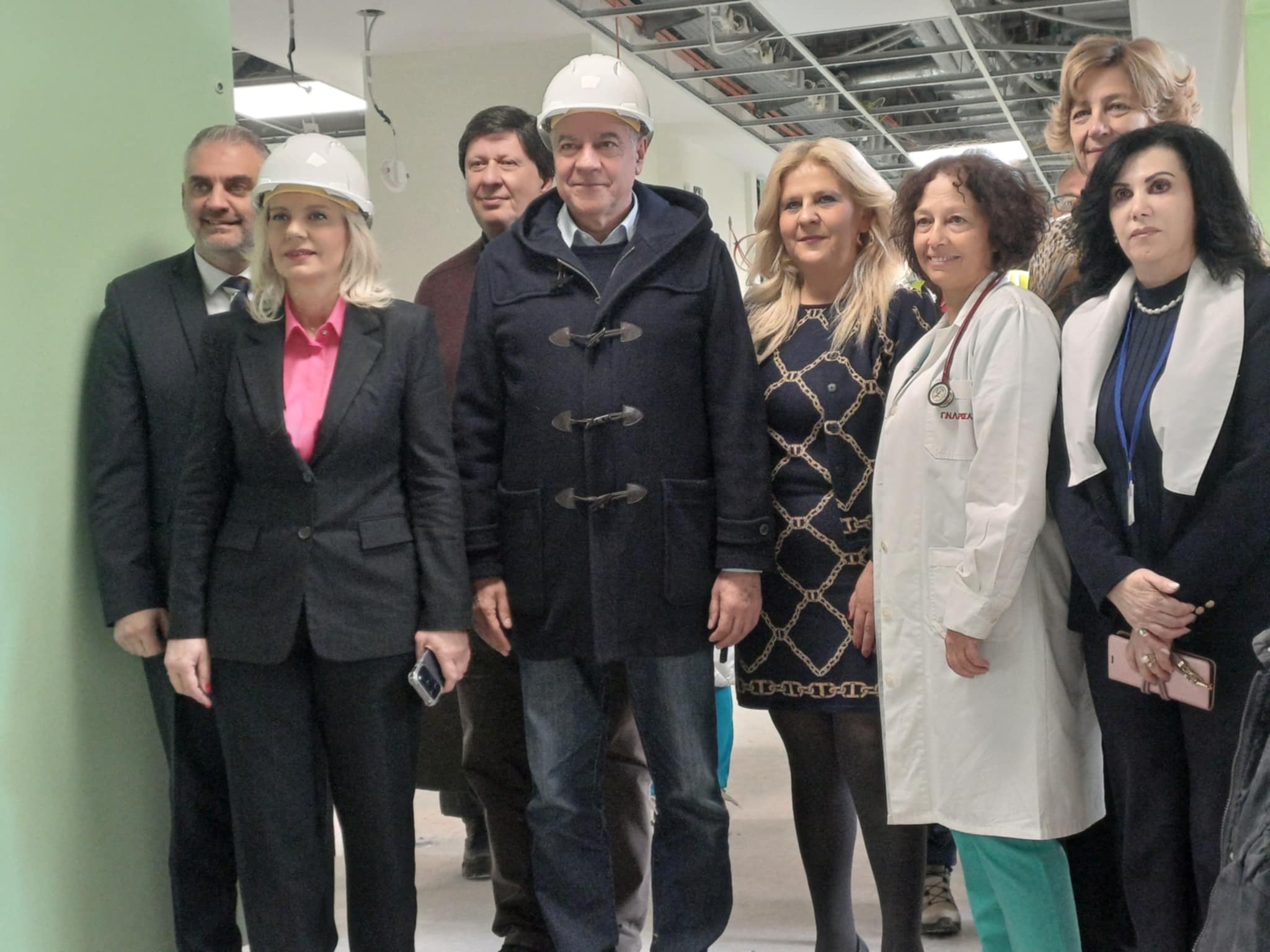 Μέεσα στο 2026 παραδίδεται η νεά Παιδιατρική κλινική στο πανεπιστημιακό- επιθεώρηση εργασιών από Καραλαραιώτου, Σερέτη (ΦΩΤΟ)