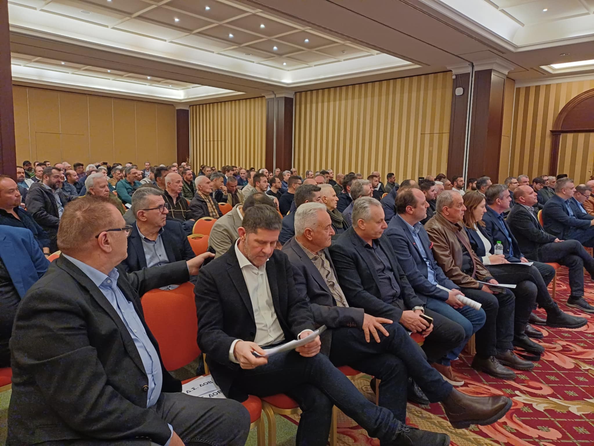 «Το παρόν και το μέλλον της ελληνικής βαμβακοκαλλιέργειας»  αναλύθηκε σε εσπερίδα της ΔΟΒ στη Λάρισα (ΦΩΤΟ)