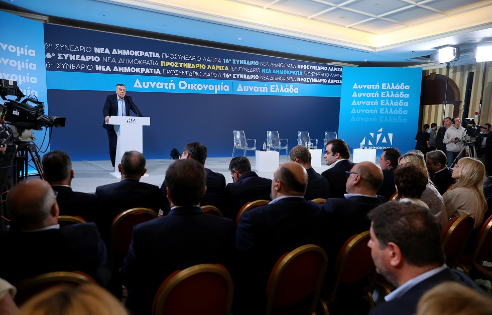 Κουρέτας στο προσυν;eδριο της ΝΔ: Να προχωρλήσουν τα φράγματα Ενιπέα, Μουζακίου, Πύλης, Νεοχωρίτη (ΦΩΤΟ)