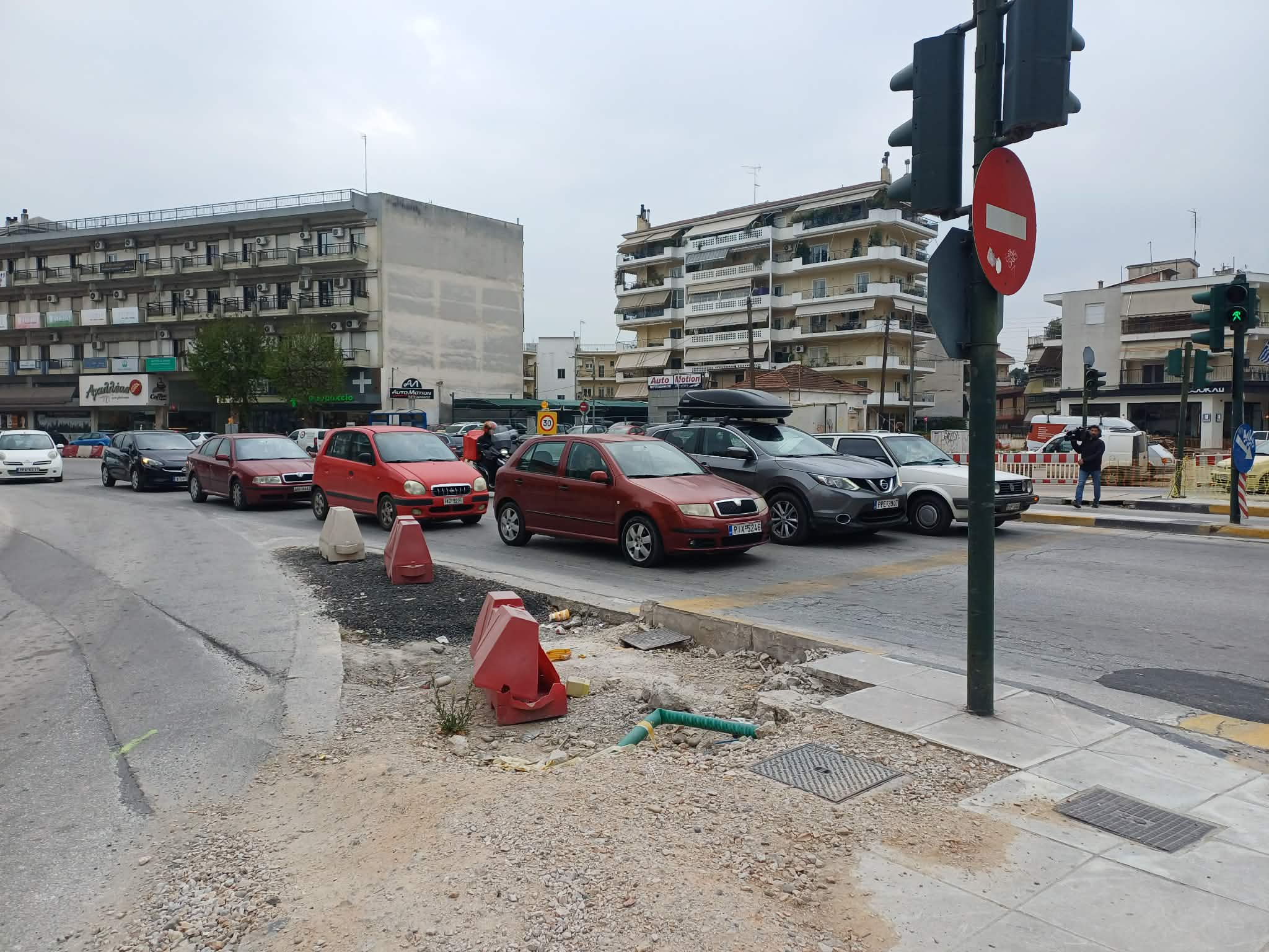 Πραγματικό εργοτάξιο η πόλη της Λάρισας - Σε εξέλιξη εκτεταμένες εργασίες (ΦΩΤΟ)