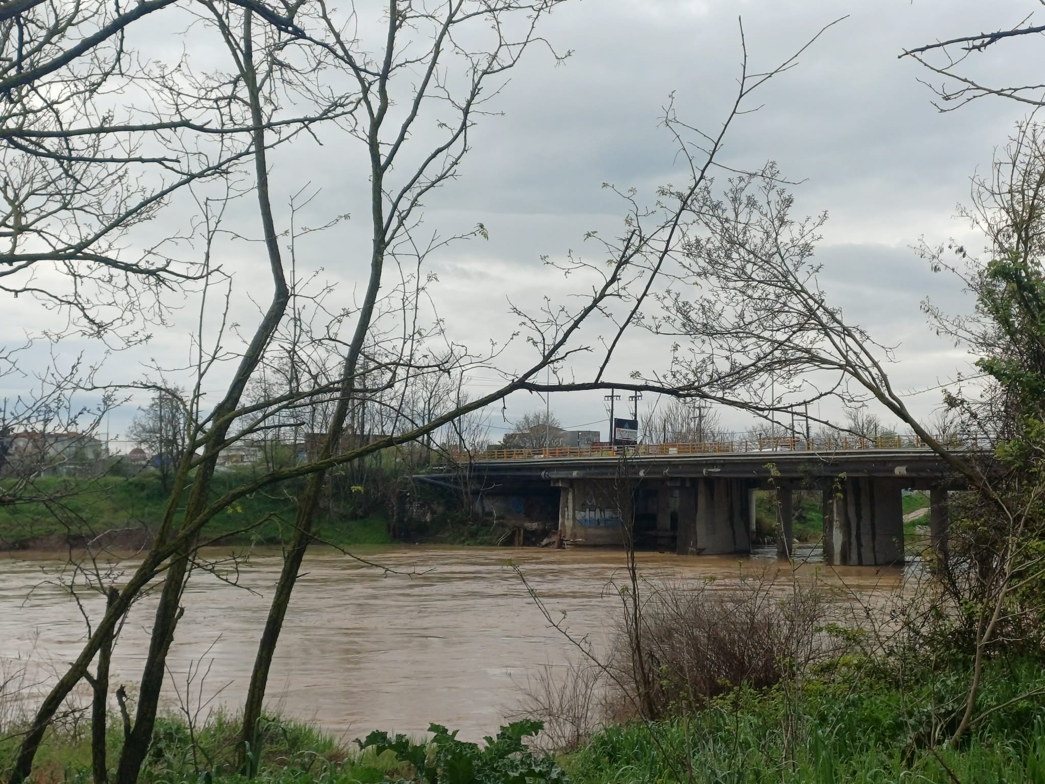 Συναγερμός για τη στάθμη του Πηνειού, έφτασε στα 4,5 μέτρα- απομάκρυνση φερτών στη γέφυρα της Γιάννουλης(ΦΩΤΟ)