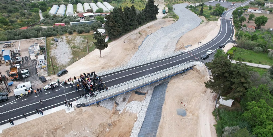 Πααρδόθηκε στην κυκλοφορία η γέφυρα στο Αλιγαρόρεμα- παρουσία Χρ. Δήμα η τελετή των εγκαινίων (ΦΩΤΟ+video)