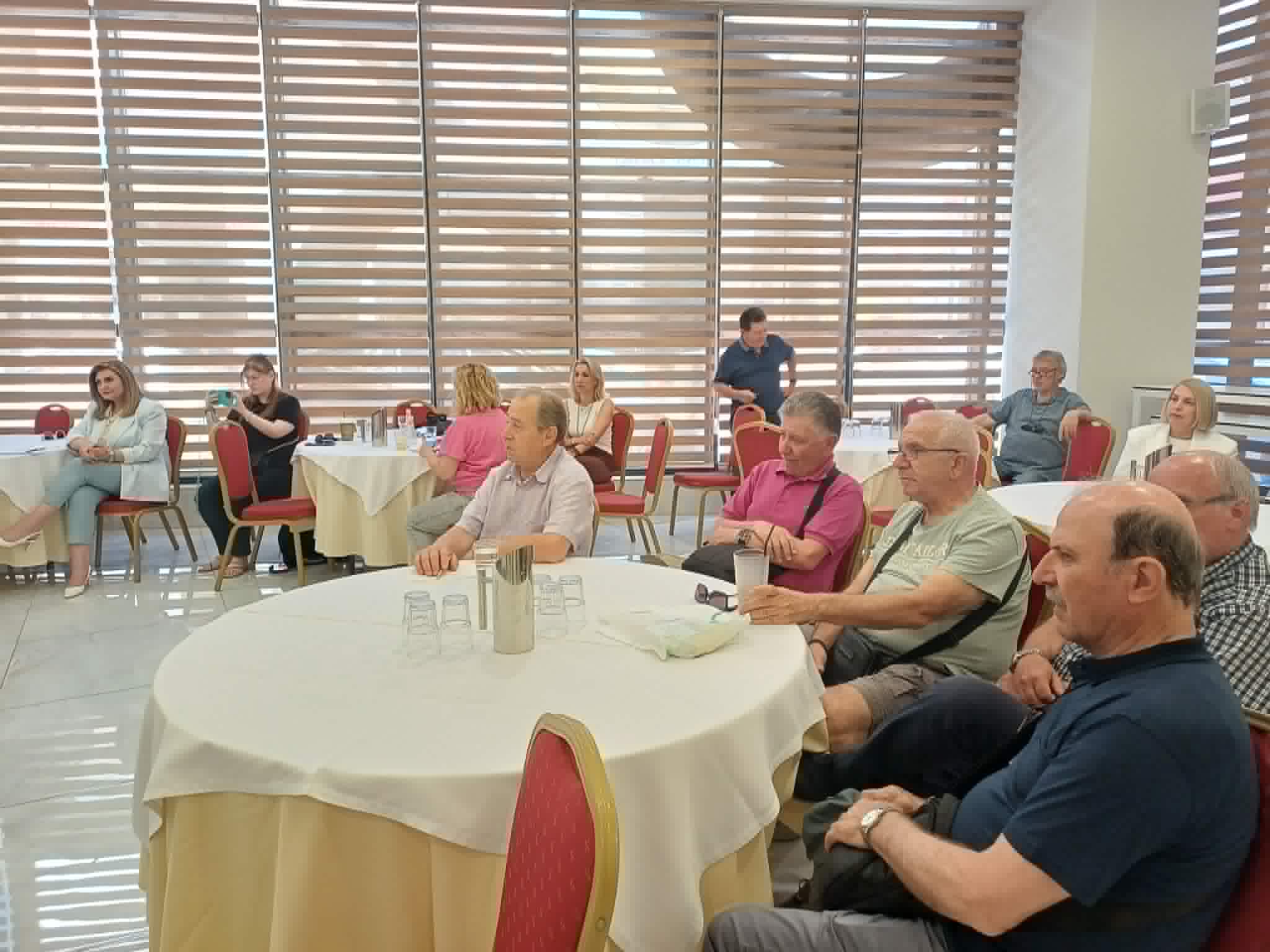 Αντιδρούν οι συνταξιούχοι της ΔΕΗ στην καταστροφή των υποδομών εξόρυξης του λιγνίτη- εκδήλωση στη Λάρισα (ΦΩΤΟ)