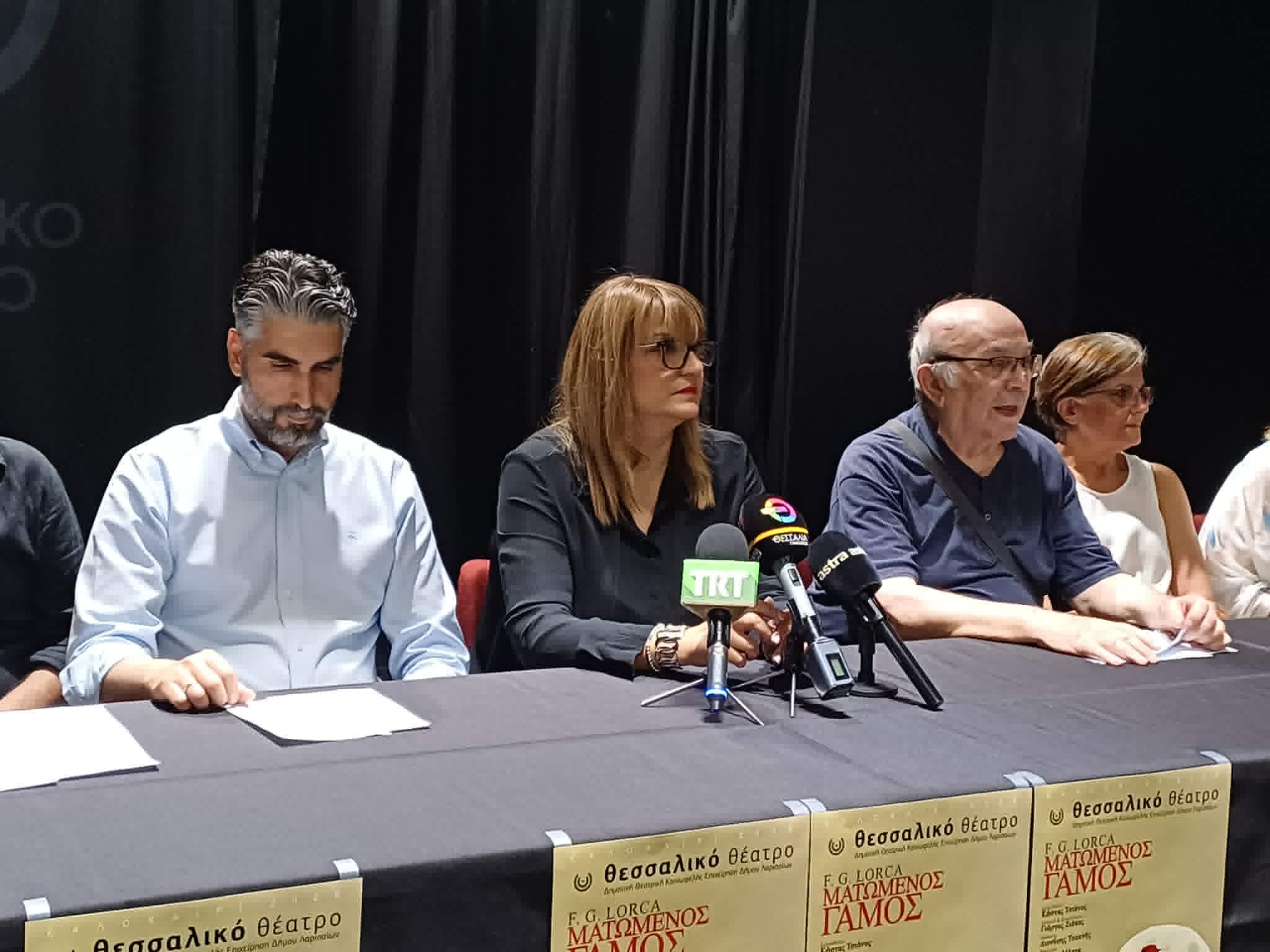 Το Θεσσαλικό Θέατρο παρουσιάζει το αριστούργημα του Federico García Lorca «Ματωμένος Γάμος» (ΦΩΤΟ)