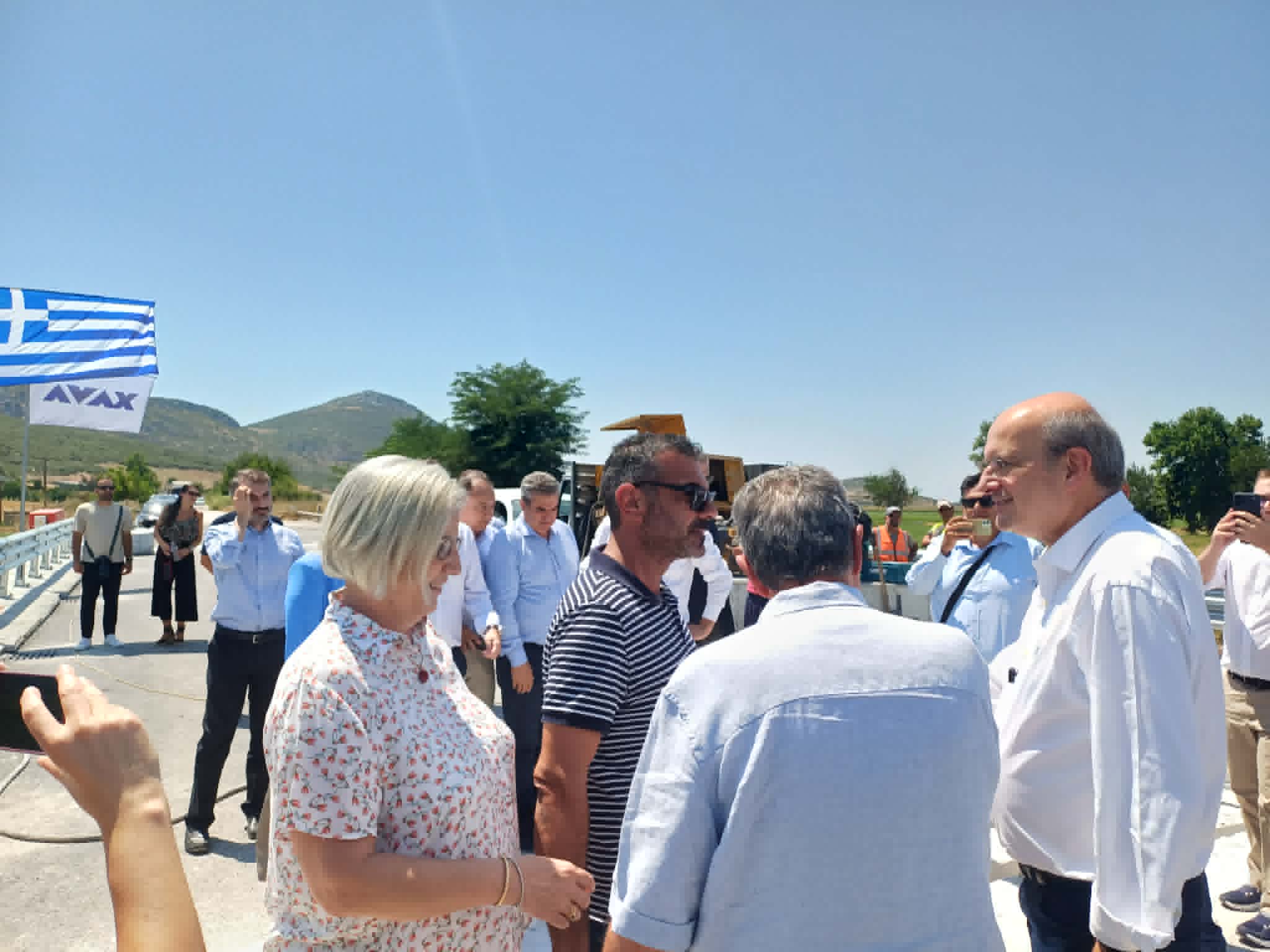 Χρ. Δήμας: Το Σάββατο παραδίδεται στην κυκλοφορία η γεφυρα στην Αμπελιά Φαρσάλων (ΦΩΤΟ+video)