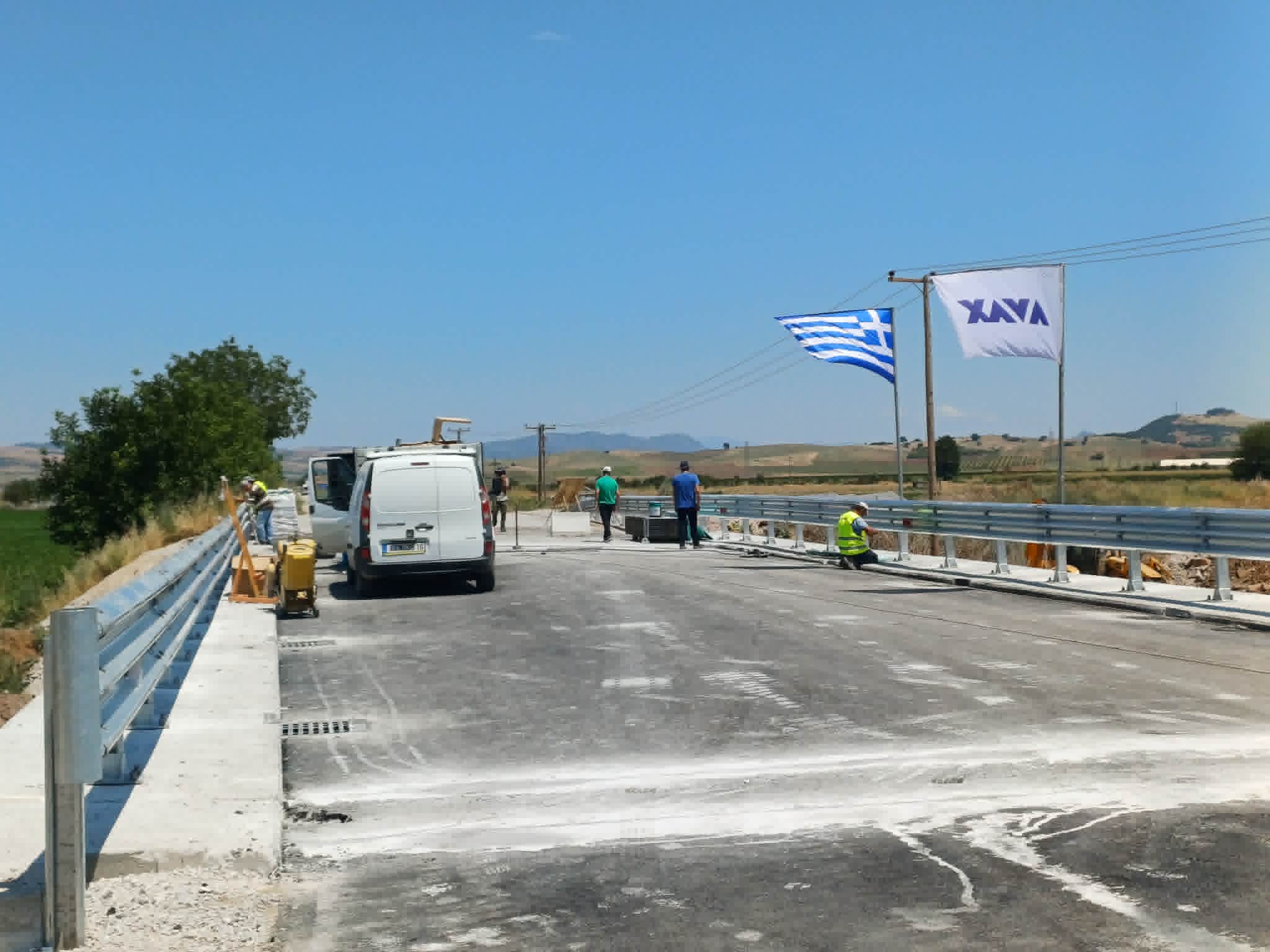 Εγκαίνια της νέας γέφυρας του Αλμυρού και αυτοψίες έργων σε Φάρσαλα και Δομοκό