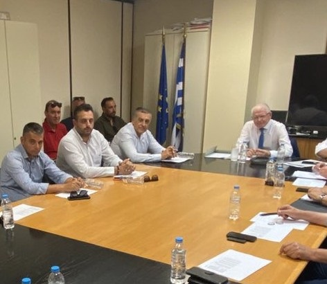 Στον πρόεδρο του ΕΛΓΑ σήμερα Δημ. Κουρέτας-Στ. Τσικριτσής για τις ζημιές από το χαλάζι