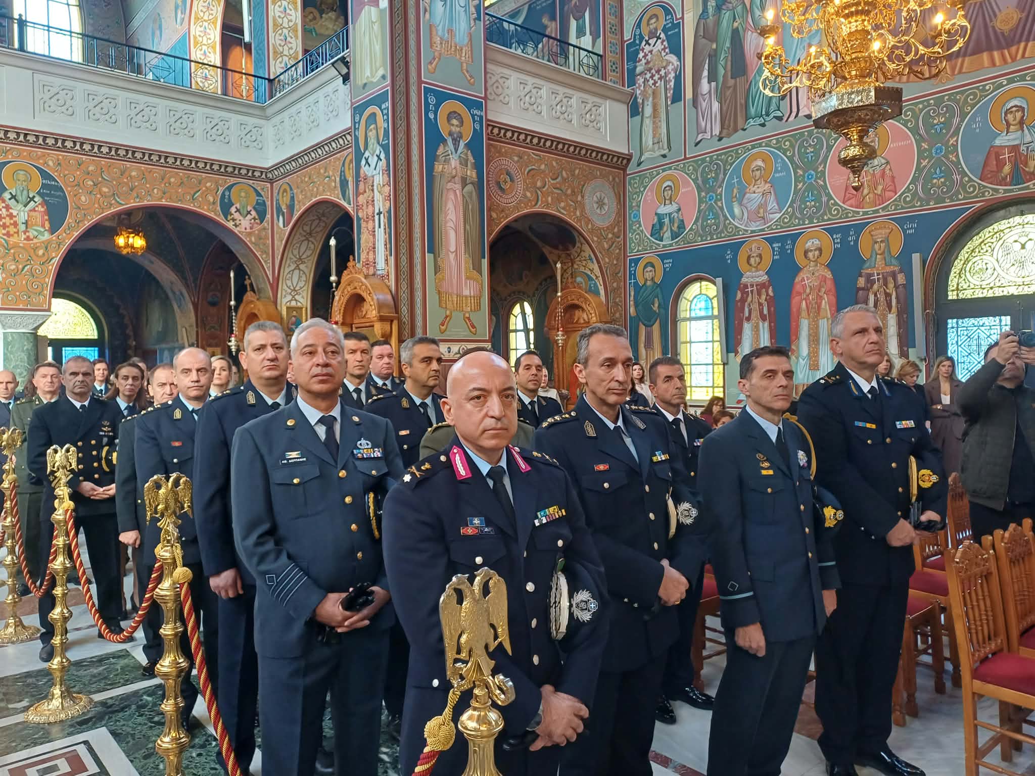 Λάρισα: Με δοξολογία στον Άγιο Αχίλλιο κορυφώθηκαν οι εκδηλώσεις για την Ημέρα της Ελληνικής Αστυνομίας (ΦΩΤΟ+video)