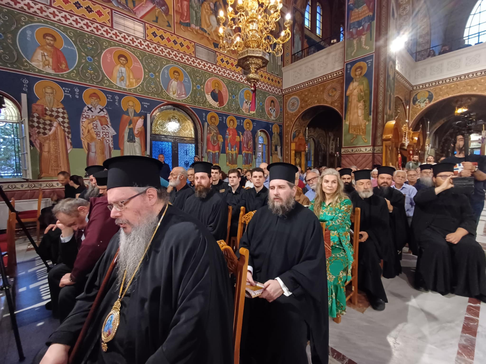 Ξεκίνησε το τρίτο Φεστιβάλ Χορωδιών Βυζαντινής Μουσικής Λάρισας (ΦΩΤΟ+video)