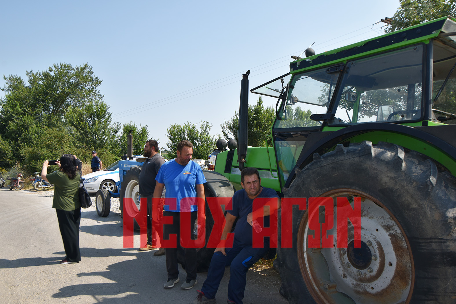 SOS για το αρδευτικό νερό - συλλαλητήριο από αγρότες στον Κοσκινά και γειτονικών χωριών (φωτο - βίντεο)