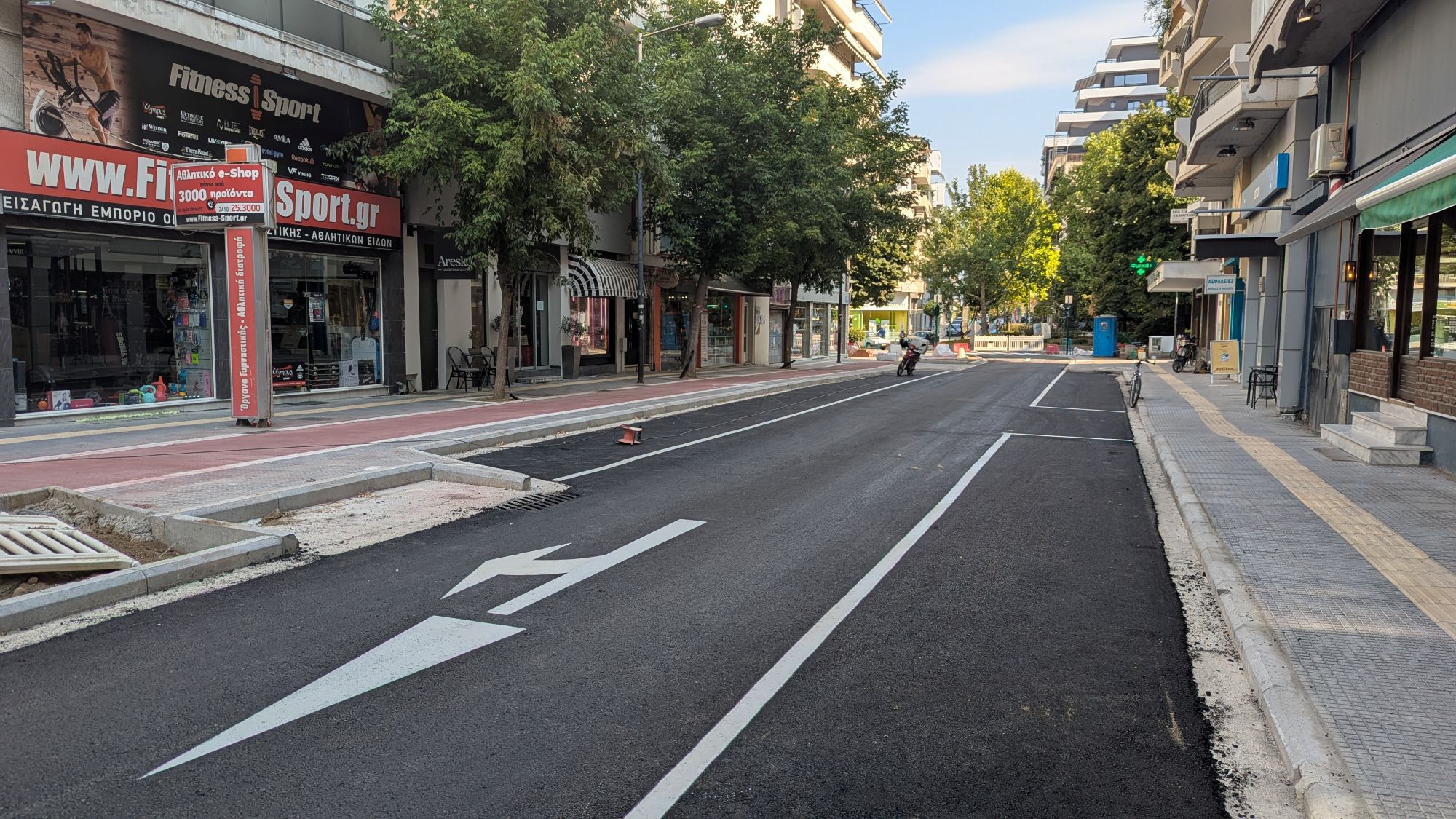 Δήμος Λαρισαίων: Παραδίδεται την Κυριακή το νέο τμήμα της Ανθίμου Γαζή, νωρίτερα από το χρονοδιάγραμμα