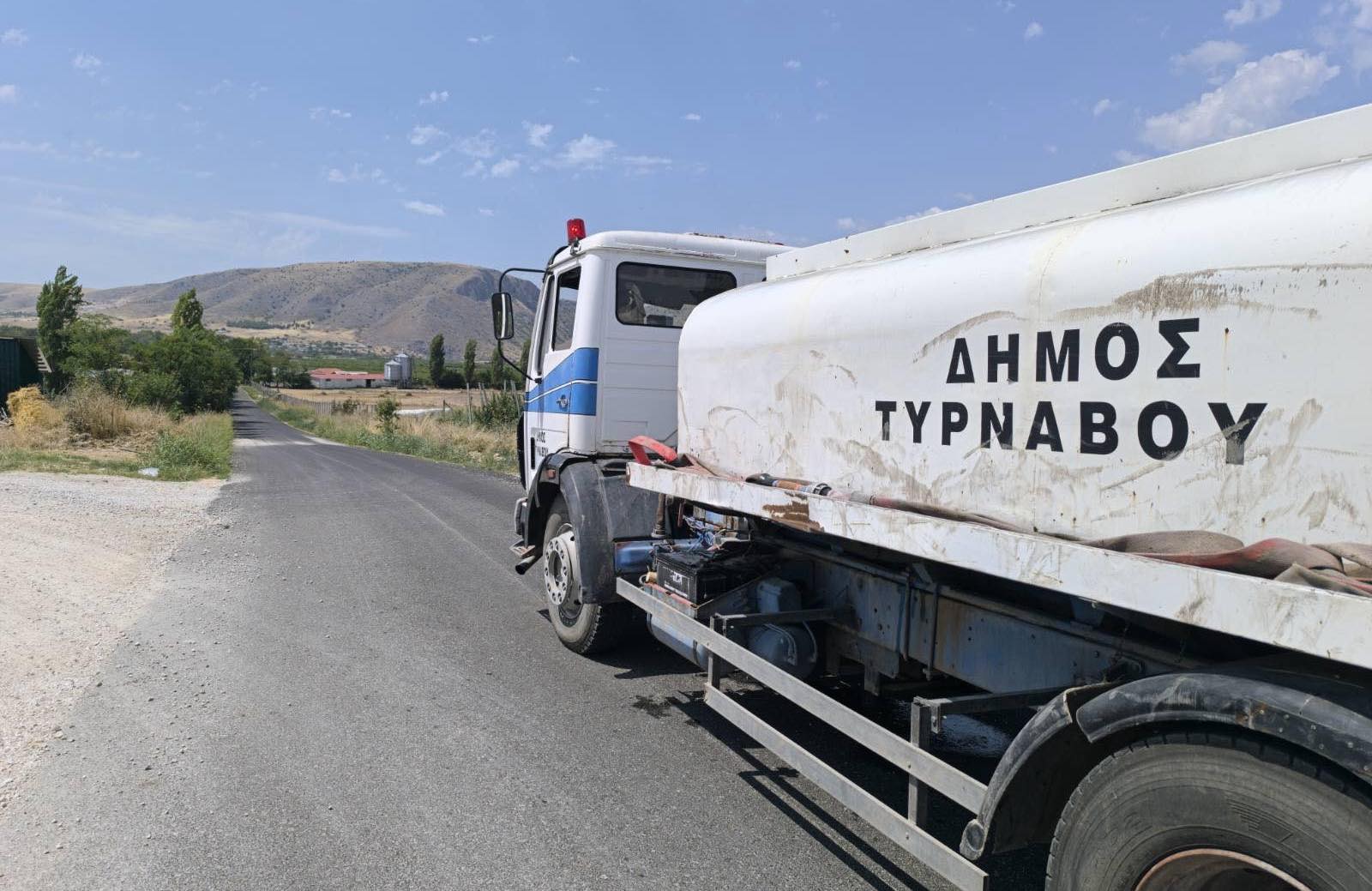 Σε εγρήγορση και ετοιμότητα ο δήμος Τυρνάβου – Προληπτικοί ψεκασμοί για την αντιμετώπιση της ευλογιάς (ΦΩΤΟ)