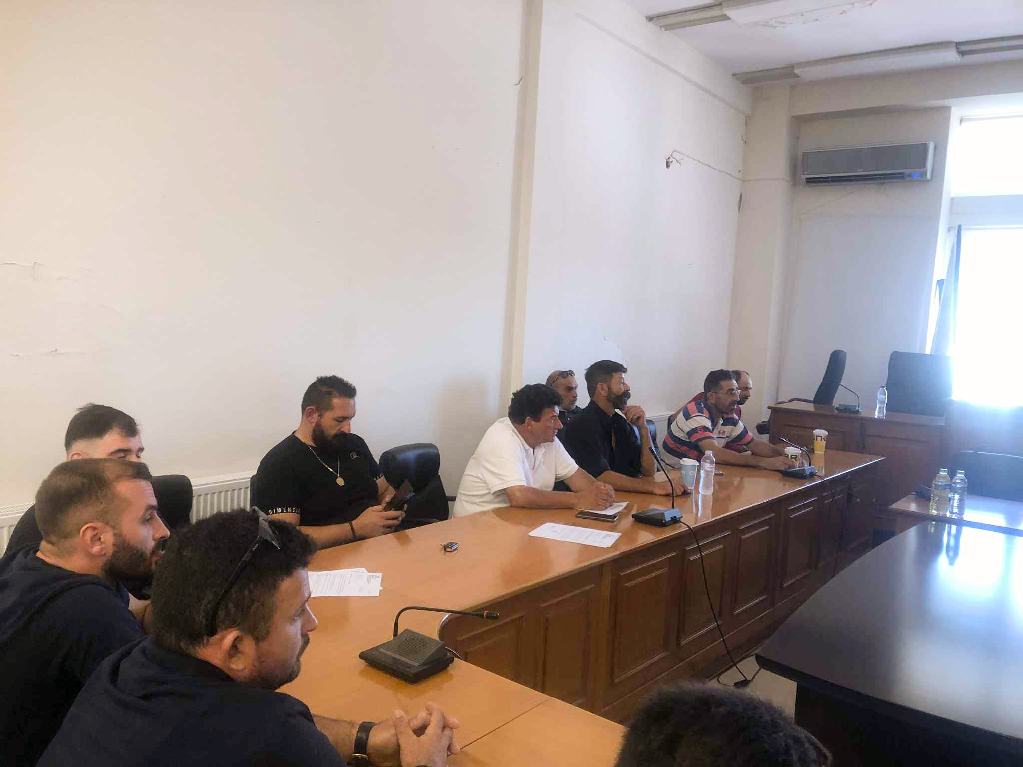 Συνάντηση στο Δημαρχείο Φαρσάλων με κτηνοτρόφους για την ευλογιά των αιγοπροβάτων