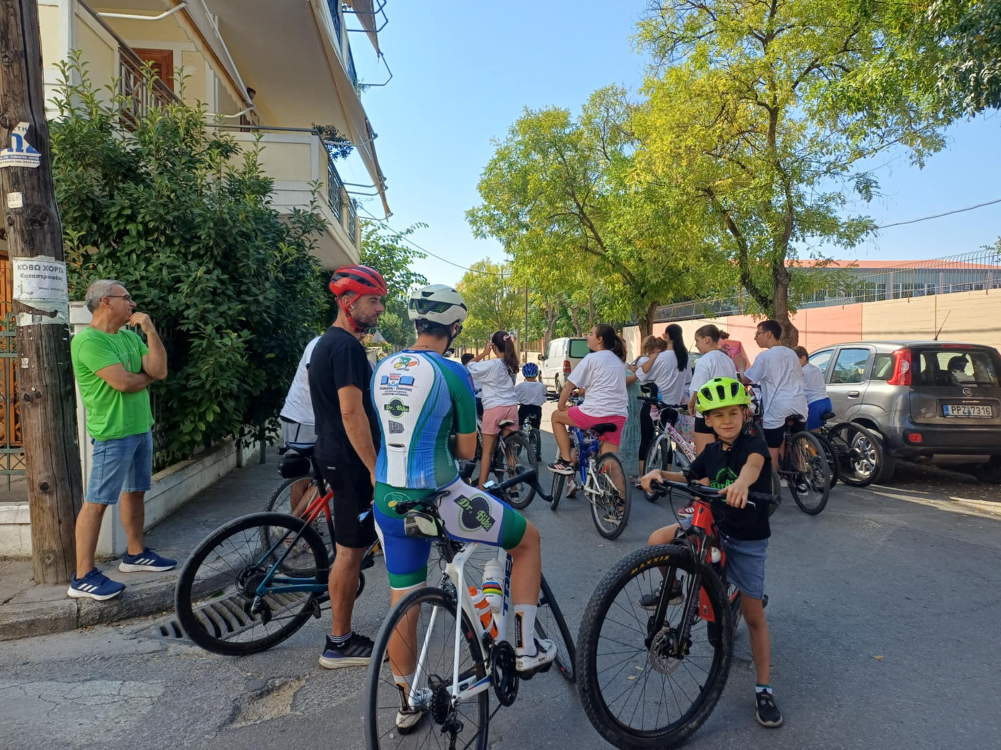 Με ποδηλατοδρομία στη συνοικία Πυροβολικών ολοκληρώθηκαν οι εκδηλώσεις  «Ελευθέρια» 2025 (ΦΩΤΟ+video)