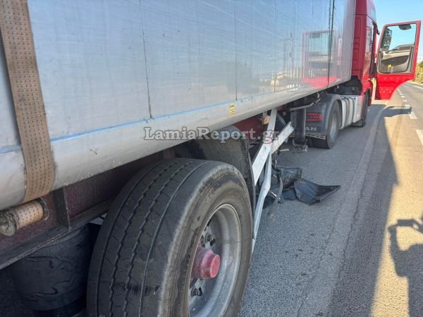 Θανατηφόρο τροχαίο στη Φθιώτιδα: ΙΧ «καρφώθηκε» σε νταλίκα στο Λιανοκλάδι [εικόνες]